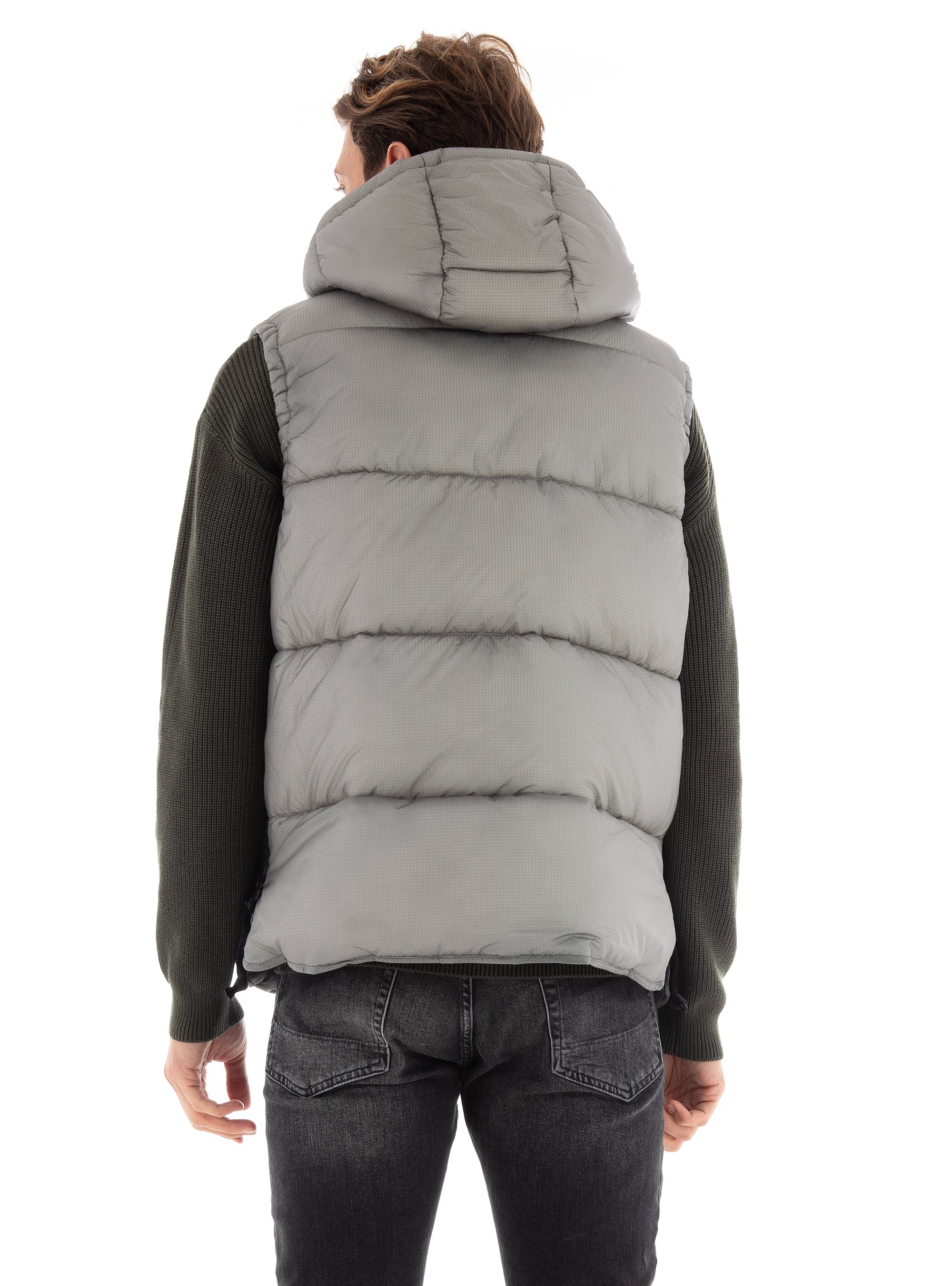 Barbour International Driesh Quilted Gilet - Grey
