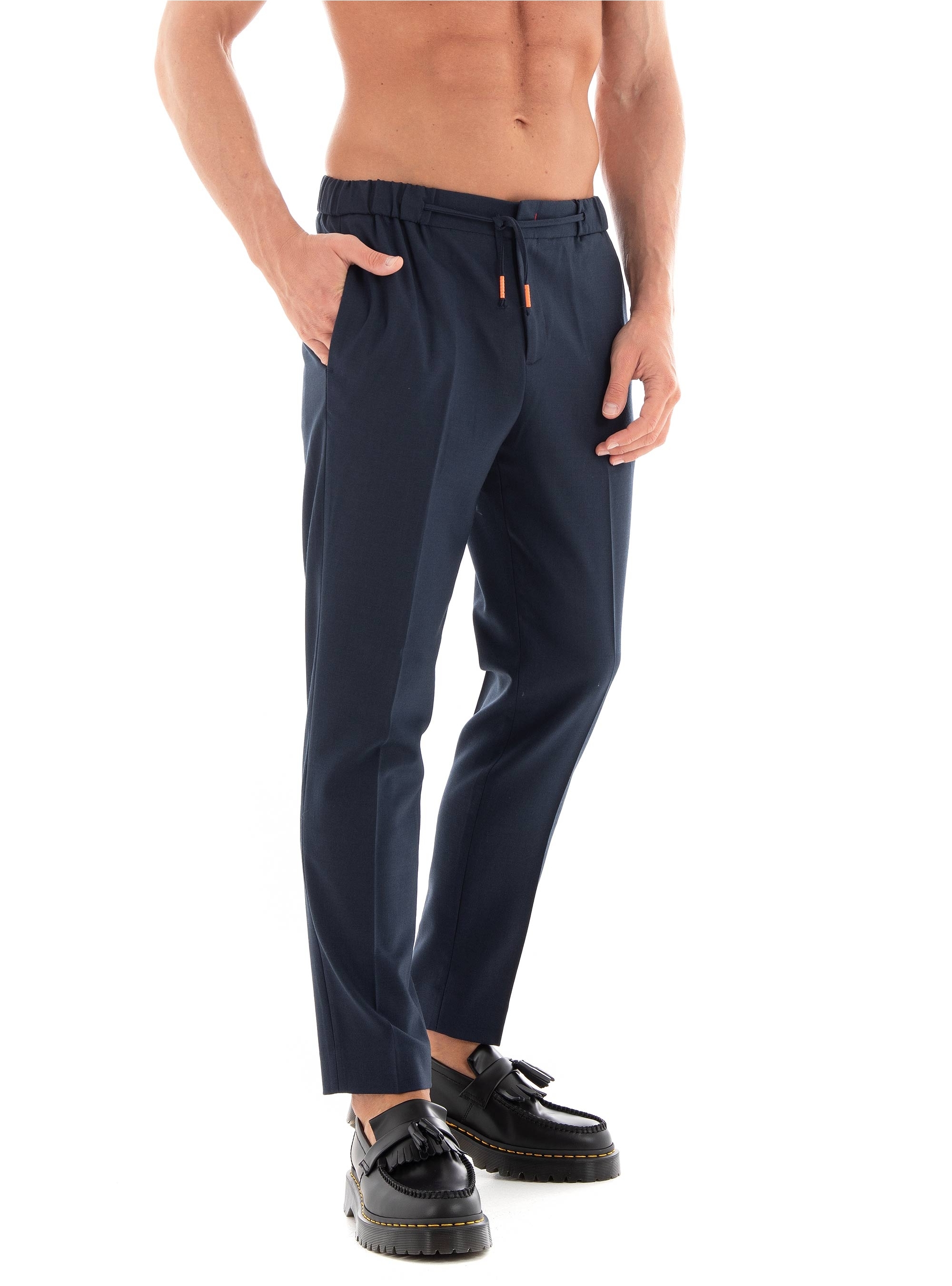 Scotch & Soda Finch Tapered Fit Jogger Pants - Dark Blue