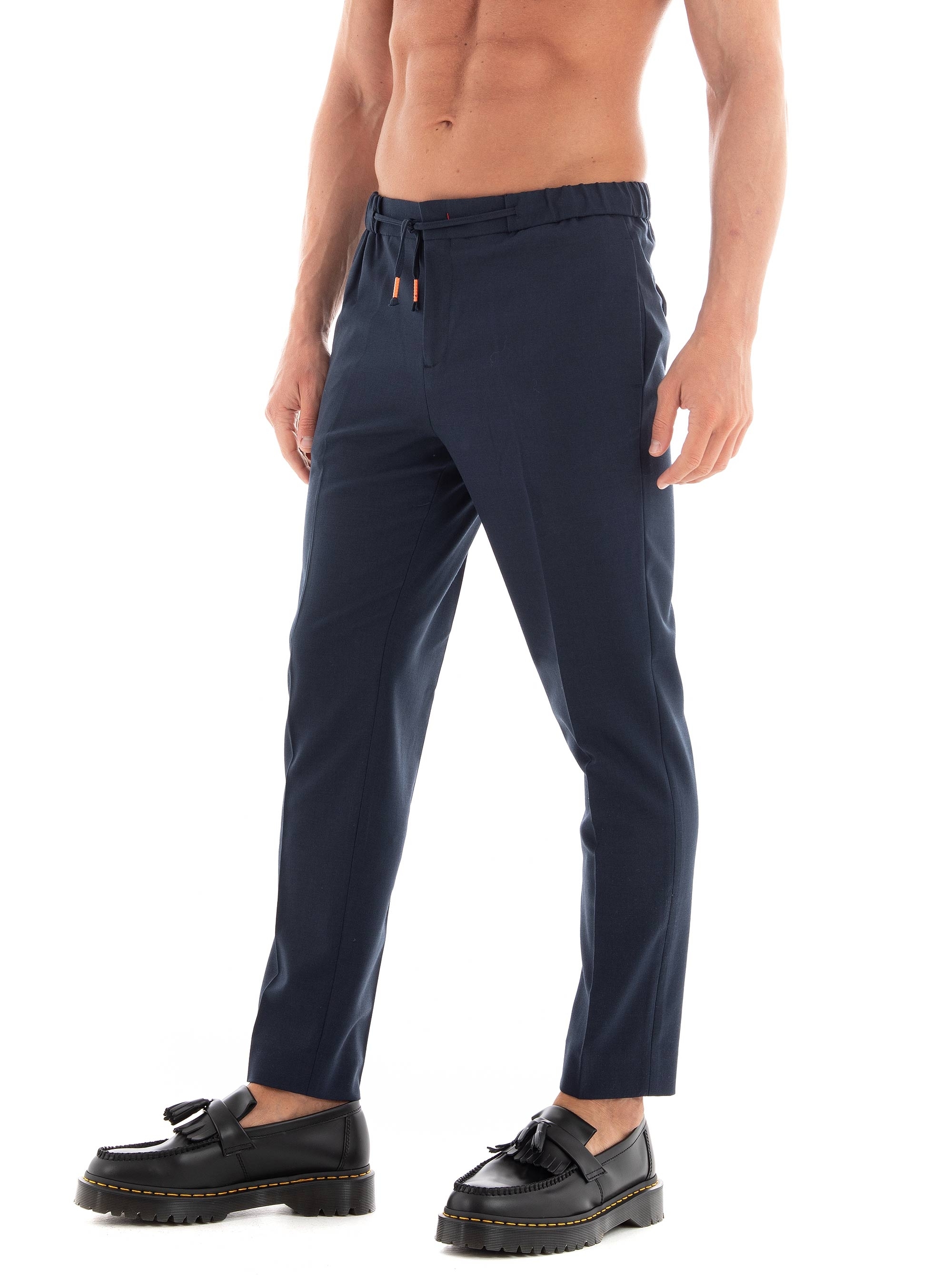Scotch & Soda Finch Tapered Fit Jogger Pants - Dark Blue