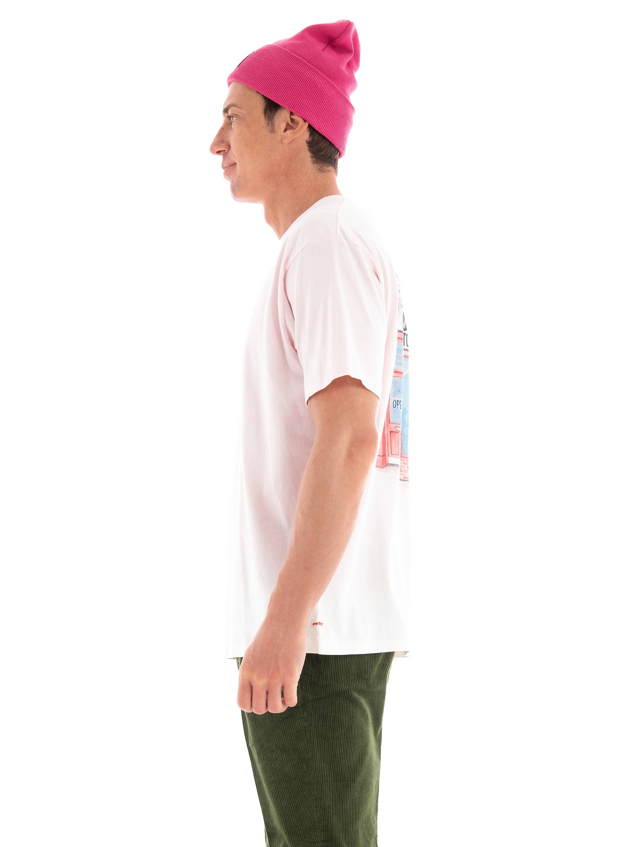 Scotch & Soda Relaxed Fit Gradient T-Shirt - Light Pink
