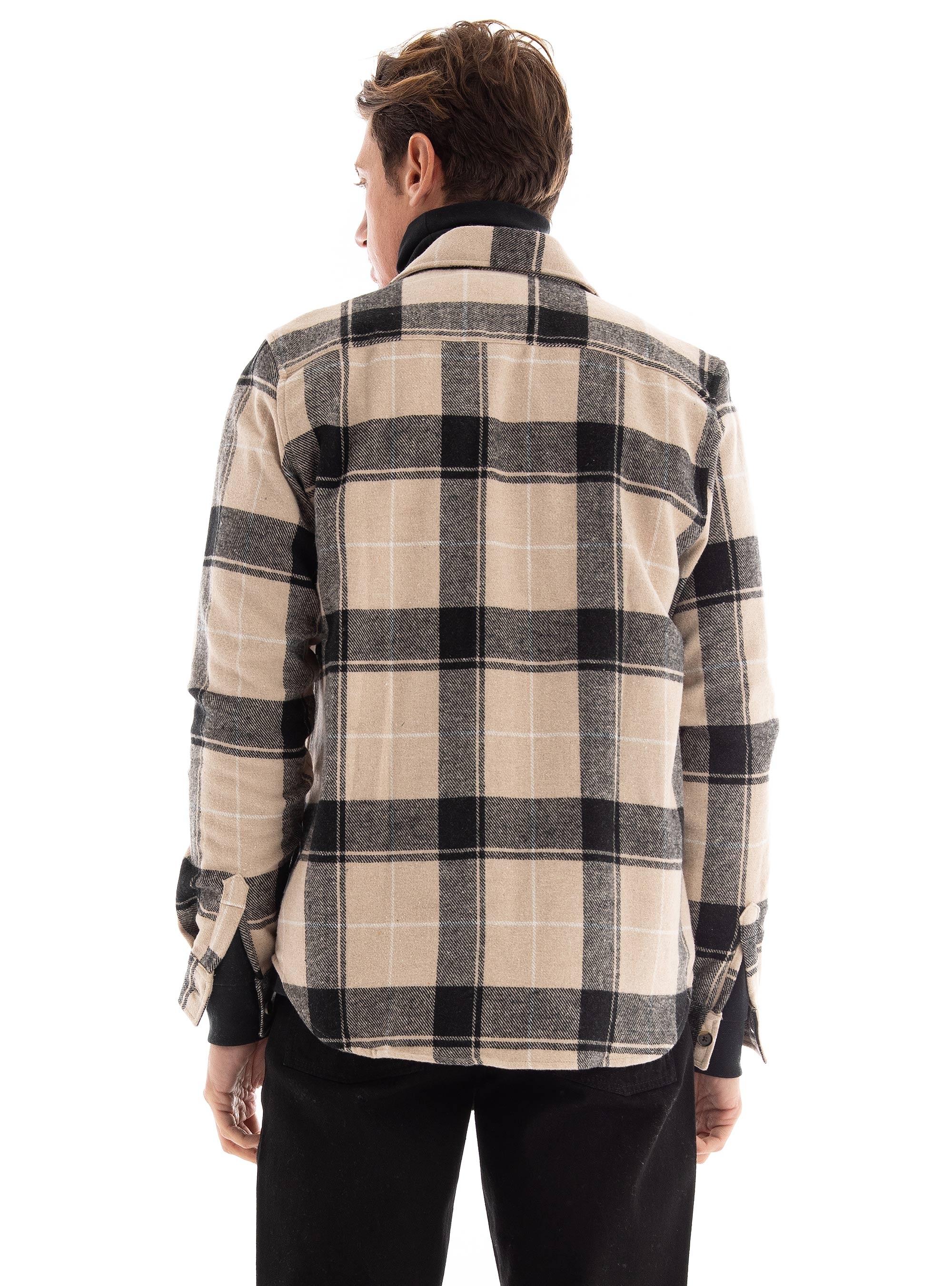 Les Deux Lennon Check Shirt - Light Beige