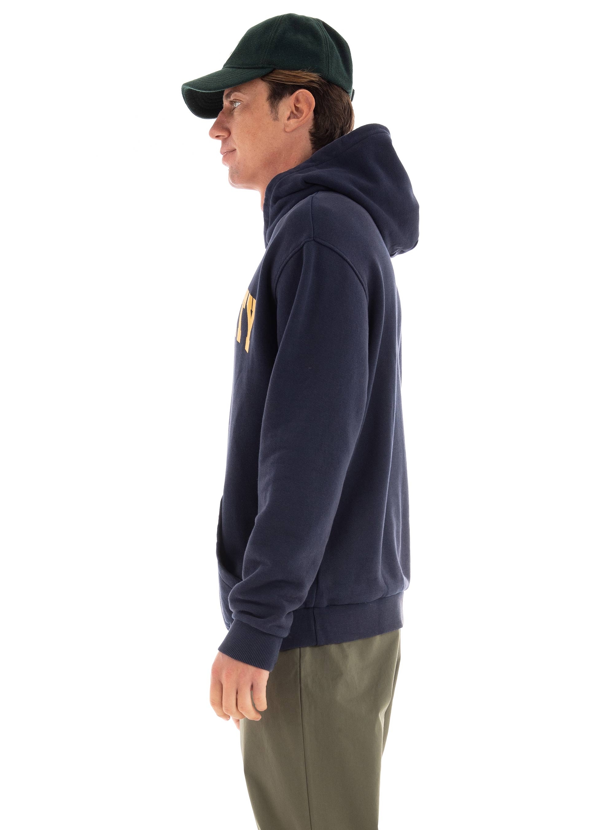 Les Deux Deacon Hoodie - Dark Blue