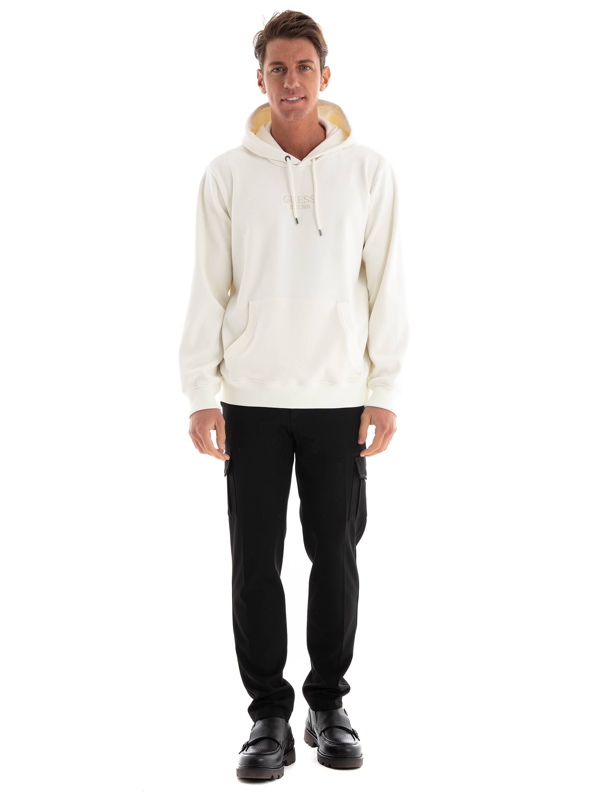 Les Deux Como Reg Cargo Suit Pants - Black