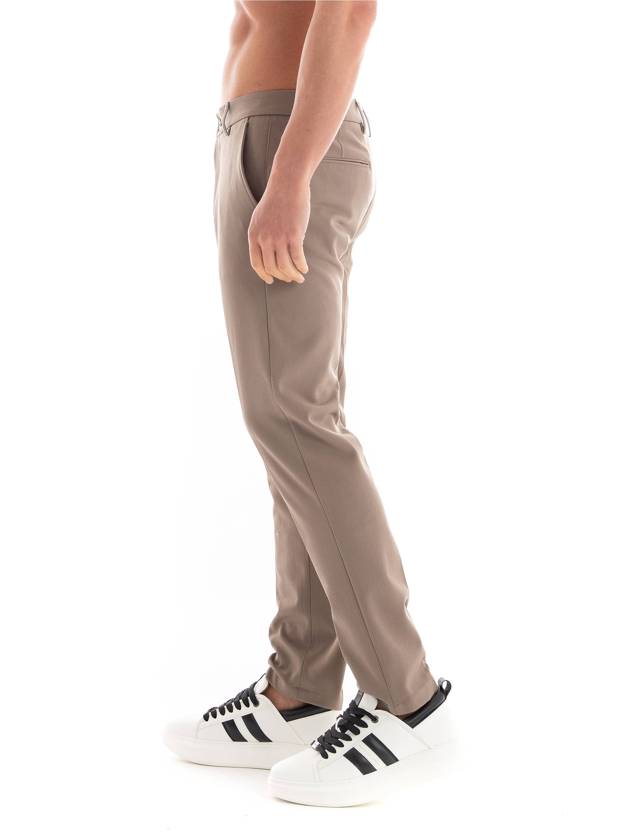 Les Deux Como Reg Suit Pants  - Grey