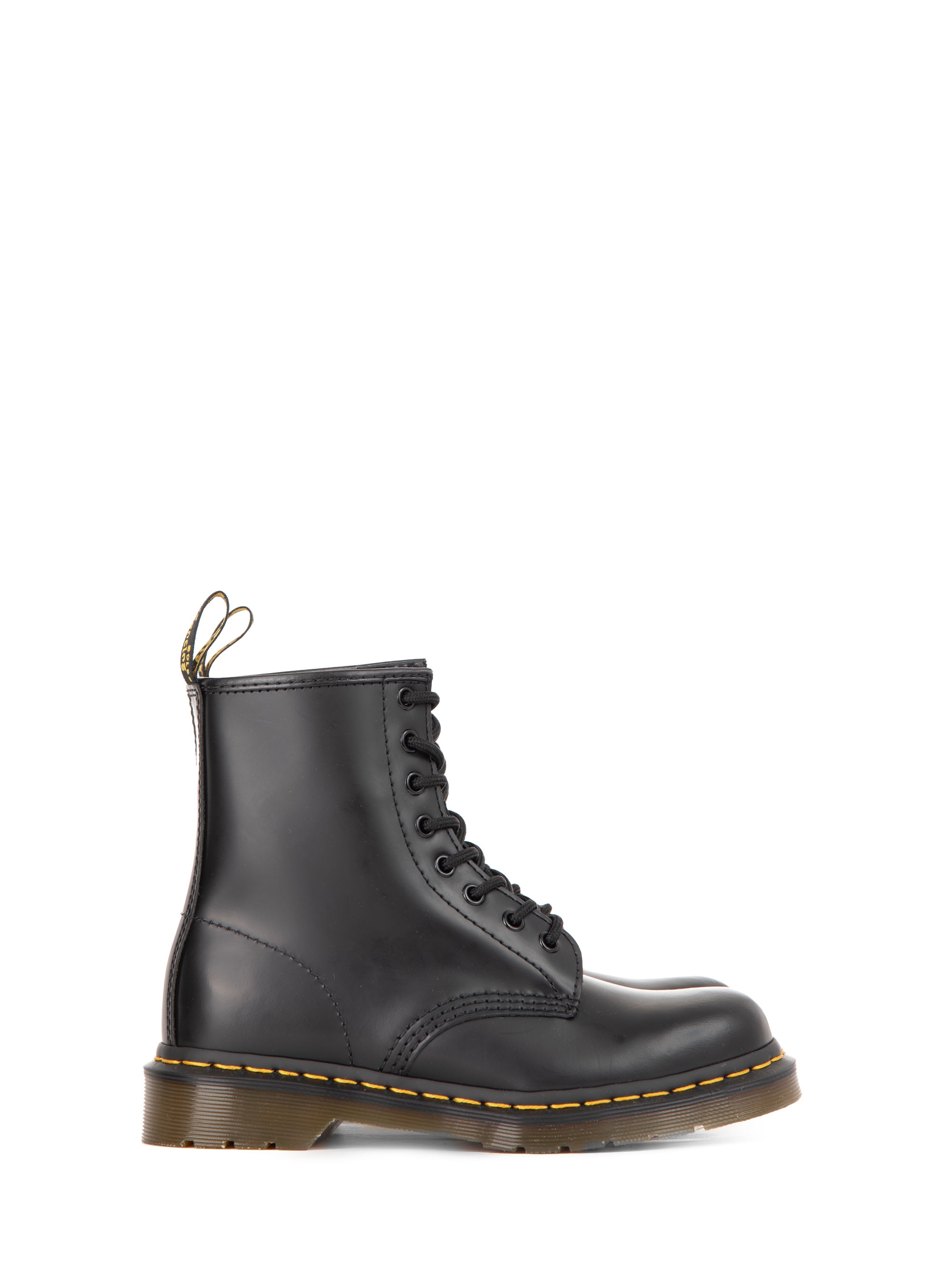 Dr Martens 1460 Smooth Leather Lace Up Boots - Black