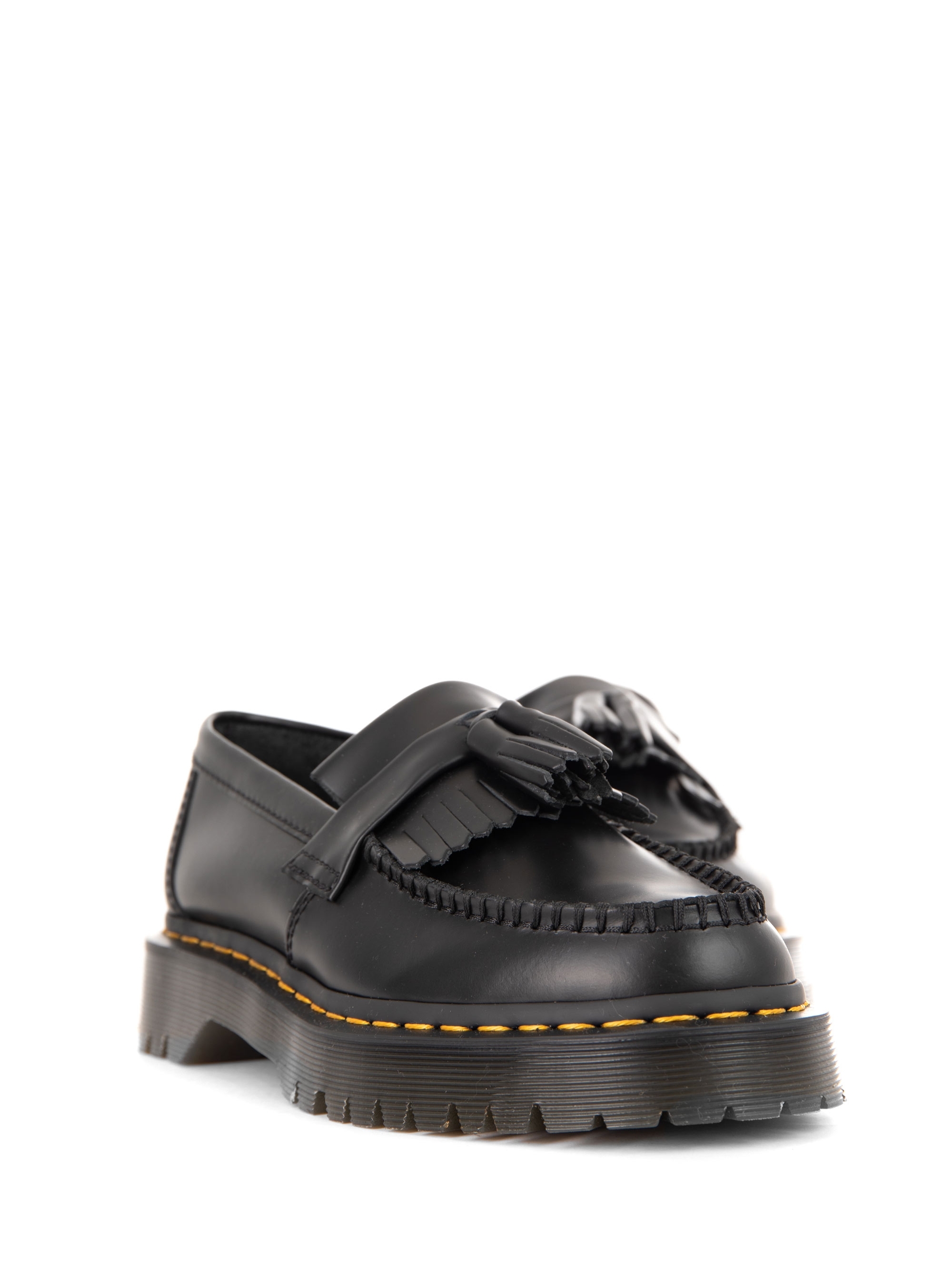 Dr Martens Adrian Bex Smooth Leather Tassel Loafers - Black