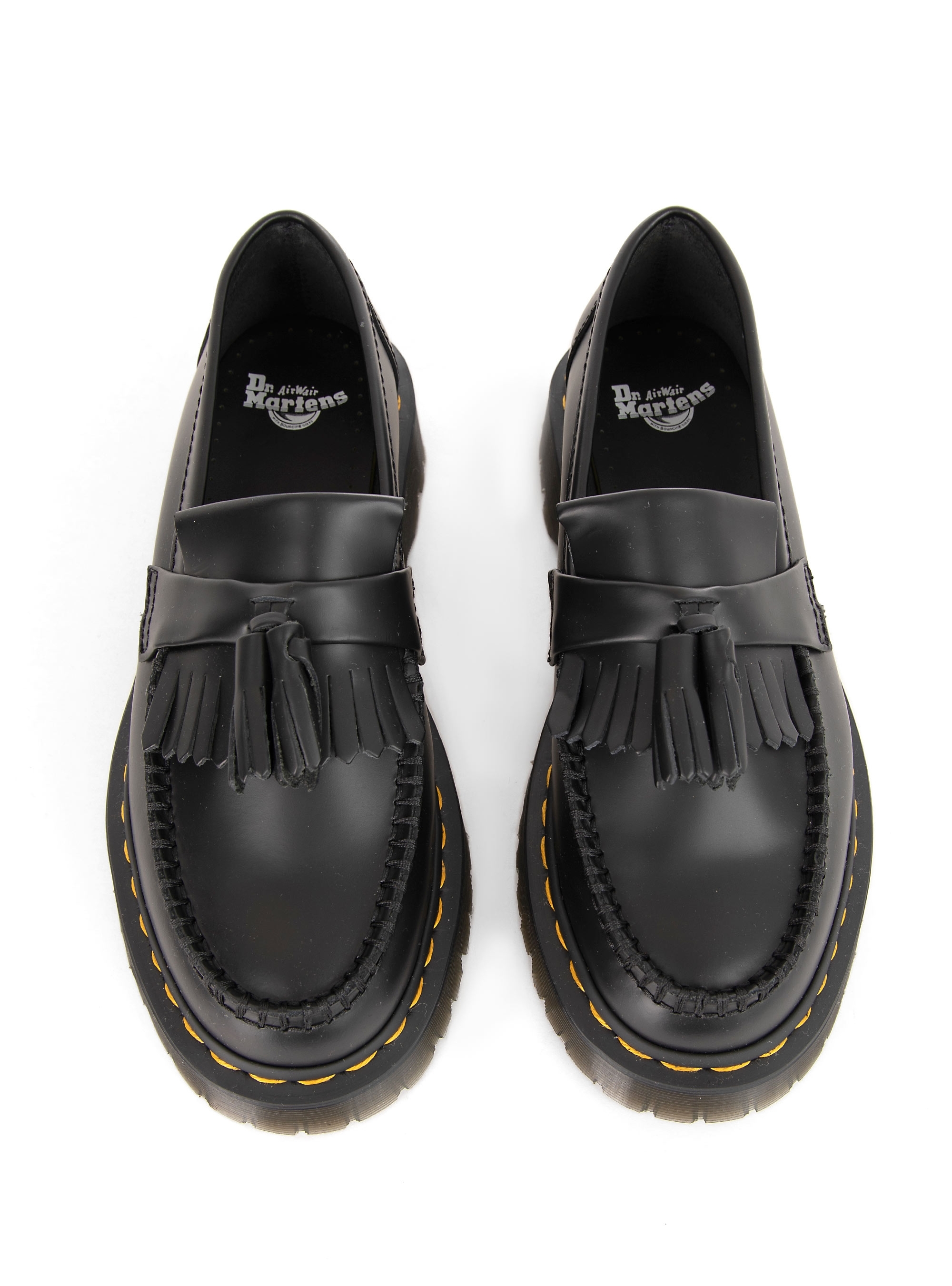 Dr Martens Adrian Bex Smooth Leather Tassel Loafers - Black