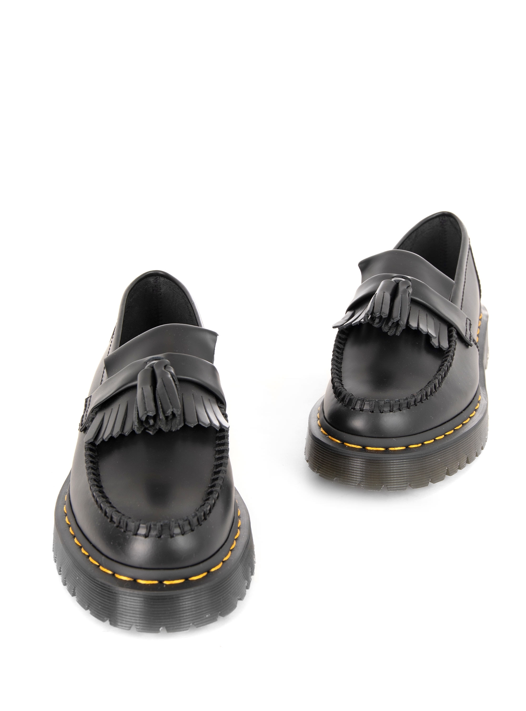 Dr Martens Adrian Bex Smooth Leather Tassel Loafers - Black