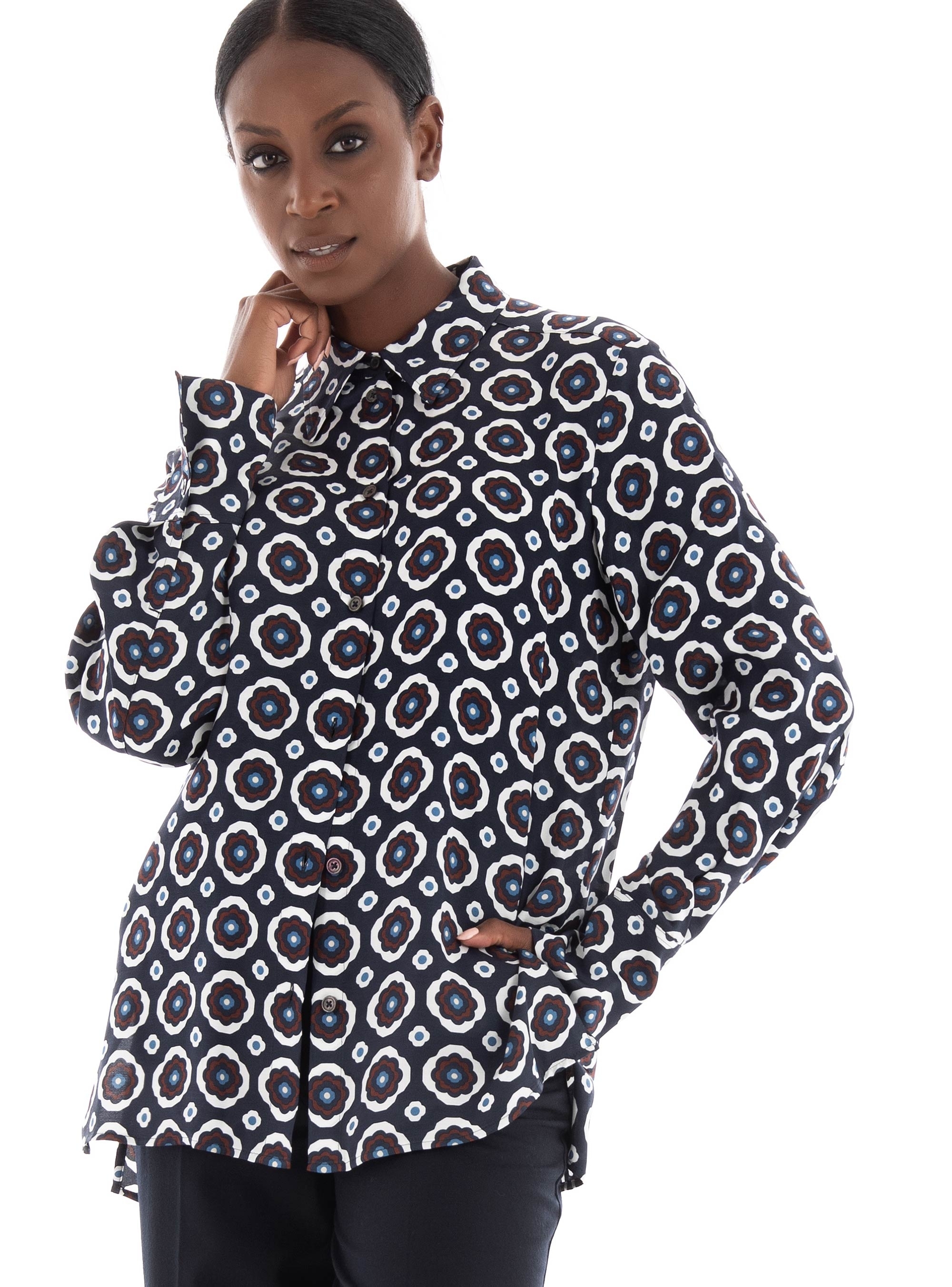 Marc O Polo Regular Fit Relaxed Shape Shirt - Printed
