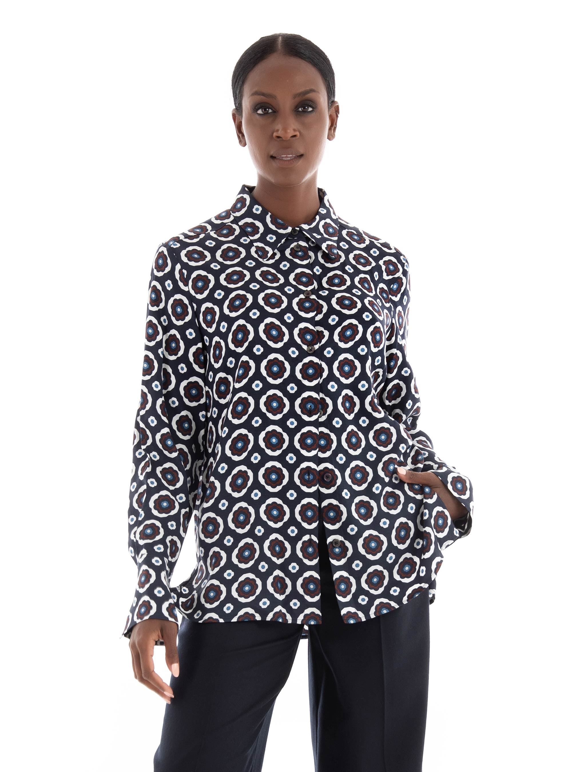 Marc O Polo Regular Fit Relaxed Shape Shirt - Printed