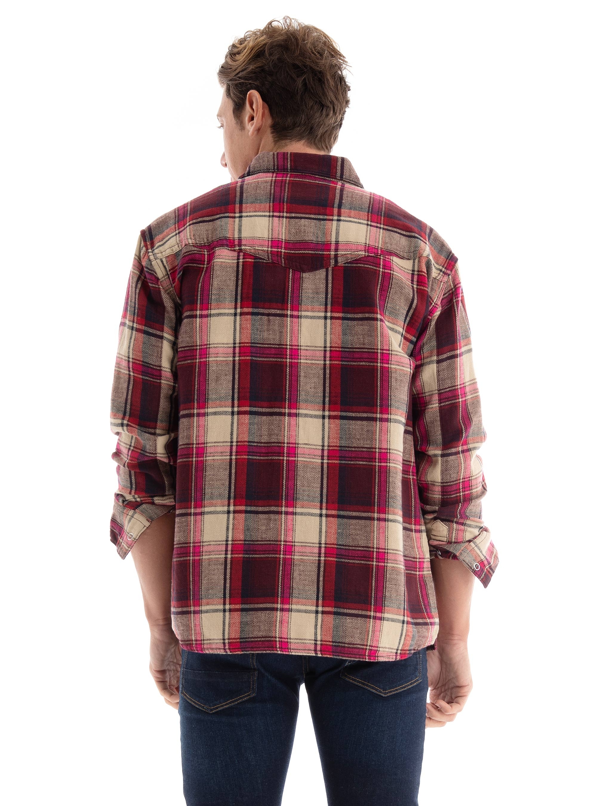 Marc O Polo X Chevignon Relaxed Fit Checkered Fit - Multi Colors