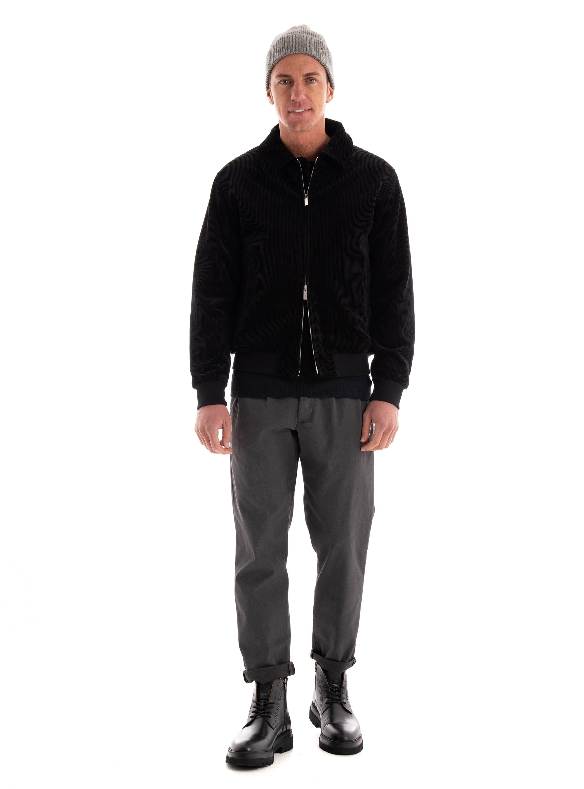 Selected Rob Corduroy Jacket - Black