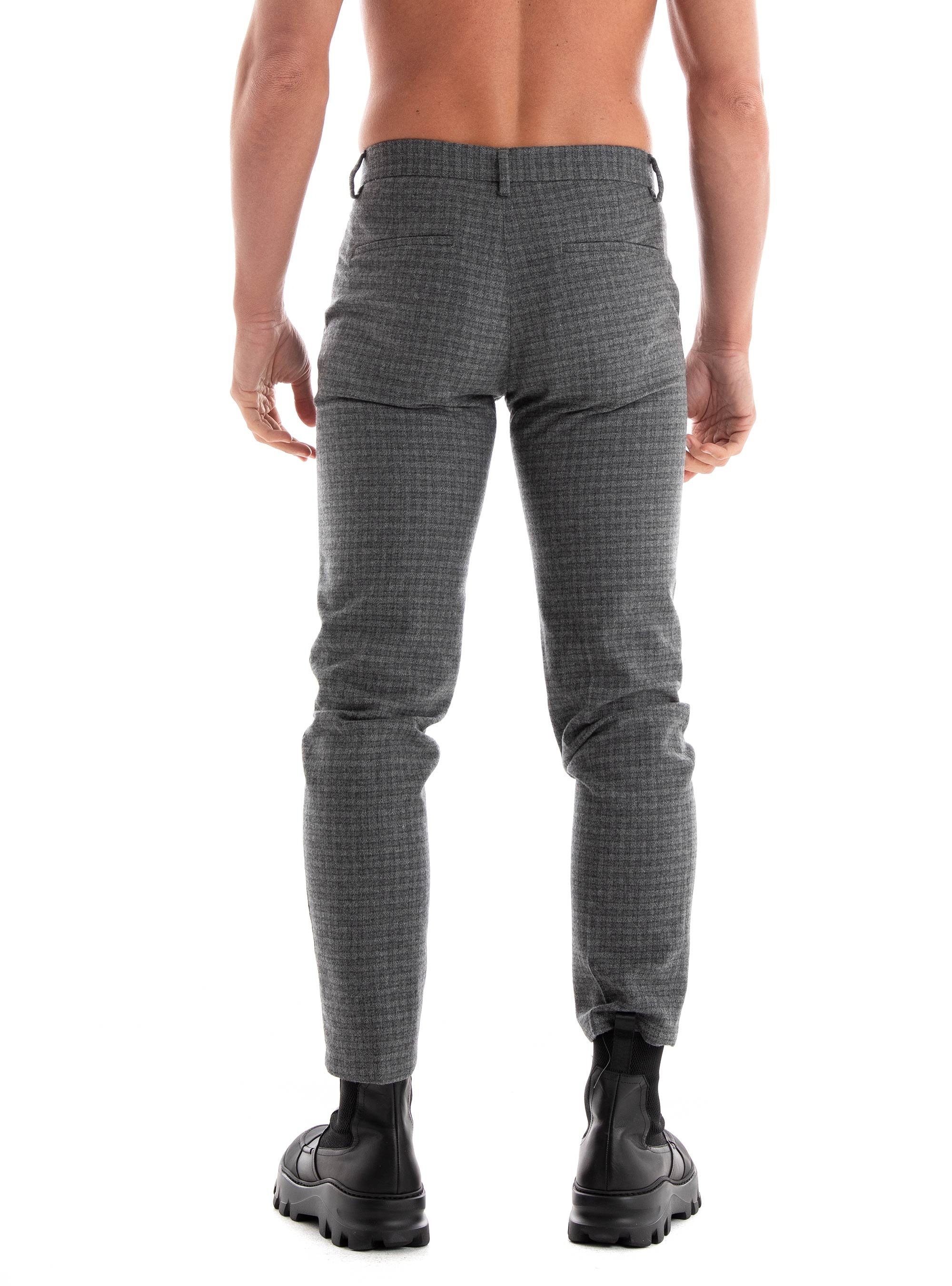 Selected Straight William Wool Dsn 196 Pants - Grey