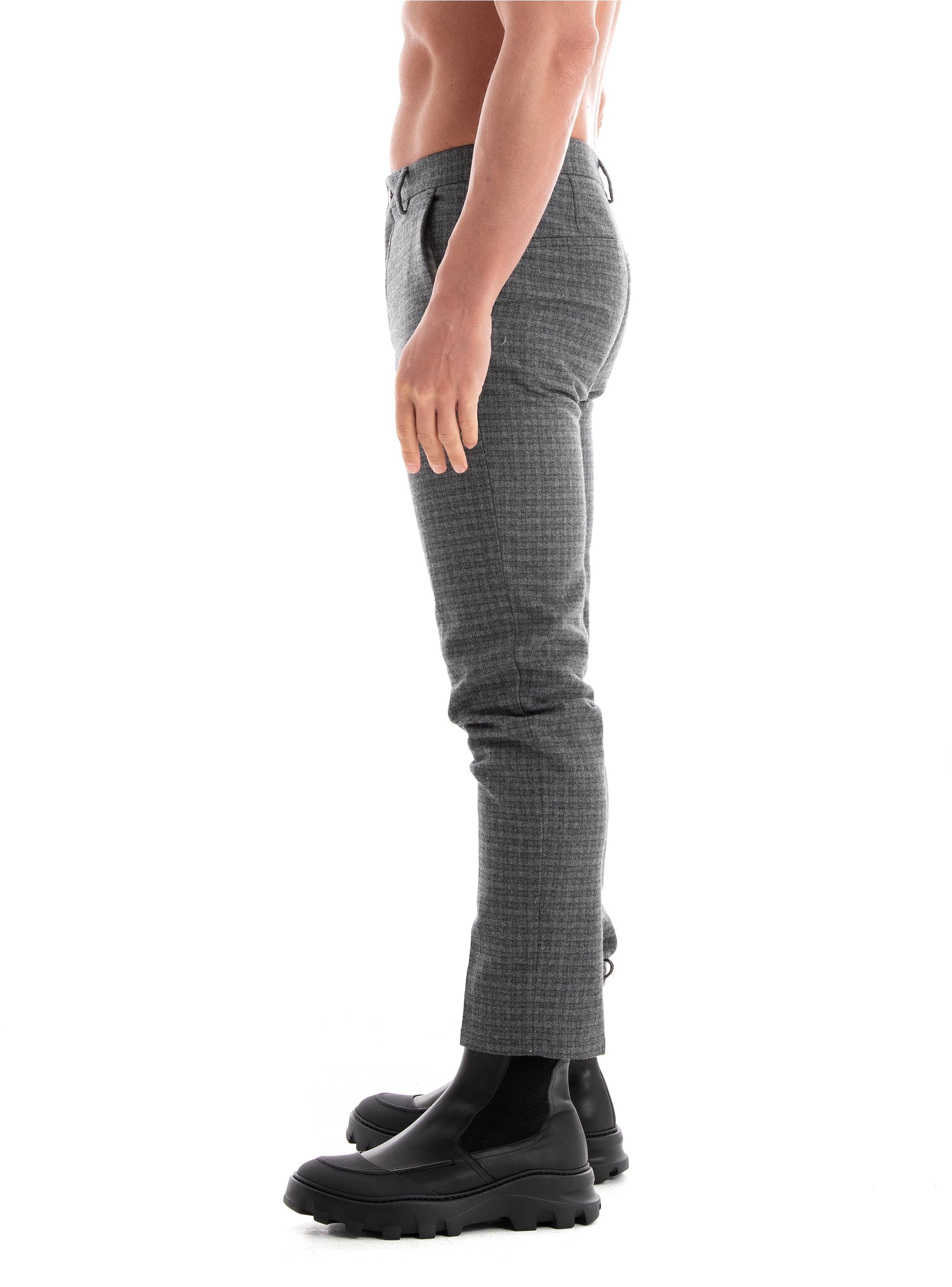 Selected Straight William Wool Dsn 196 Pants - Grey