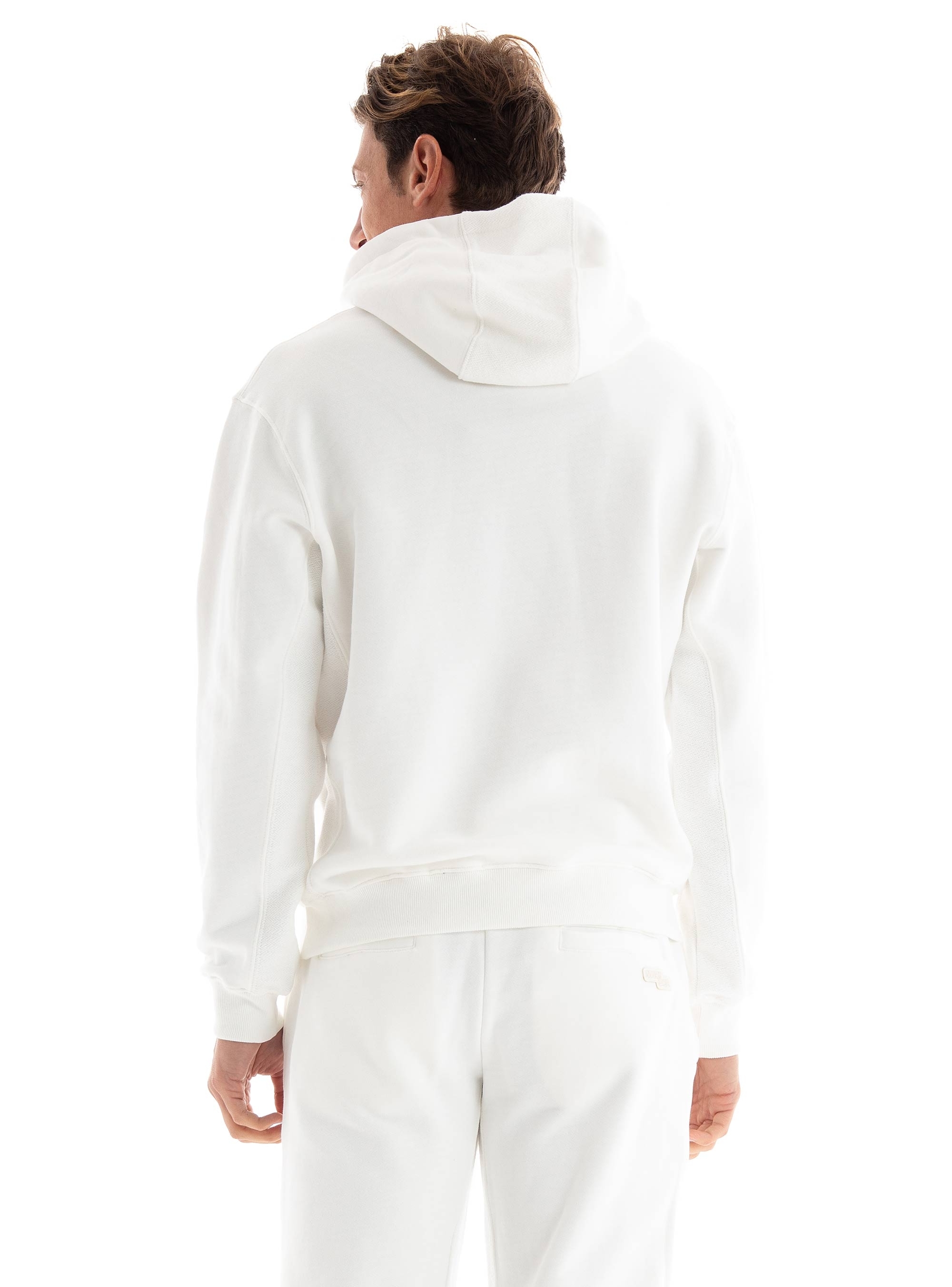 Gianni Lupo Sweat Hoodie - White