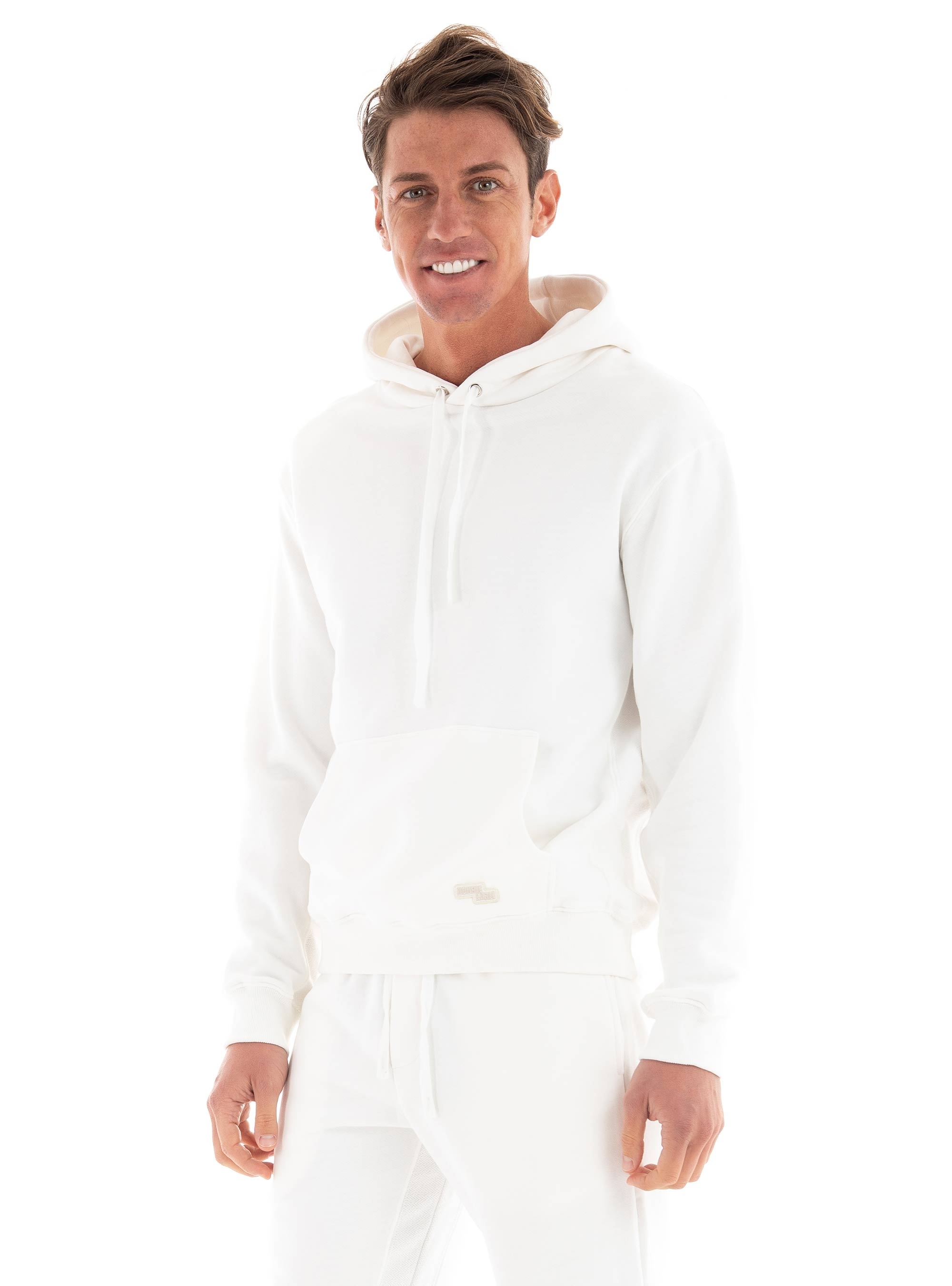 Gianni Lupo Sweat Hoodie - White