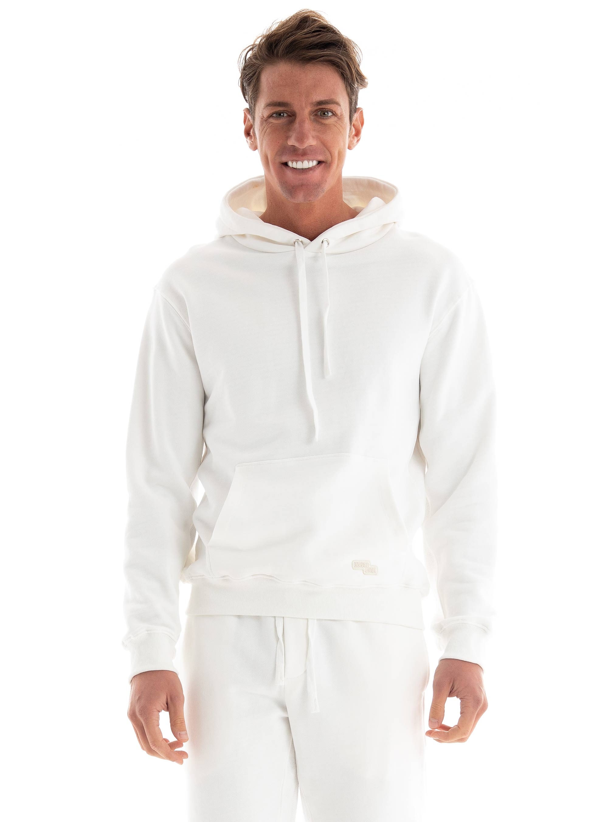 Gianni Lupo Sweat Hoodie - White