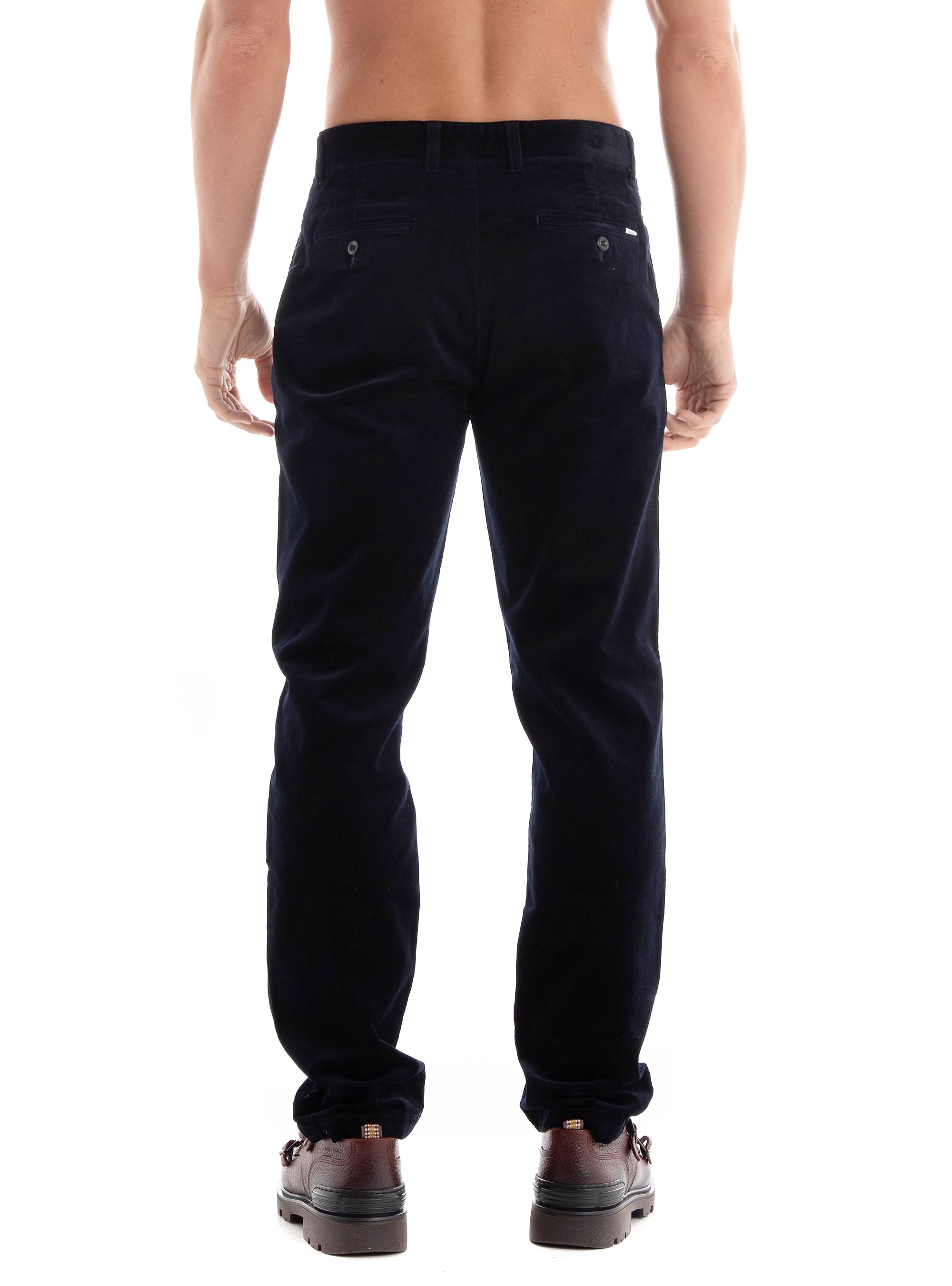 Gant Regular Fit Corduroy Pants - Navy
