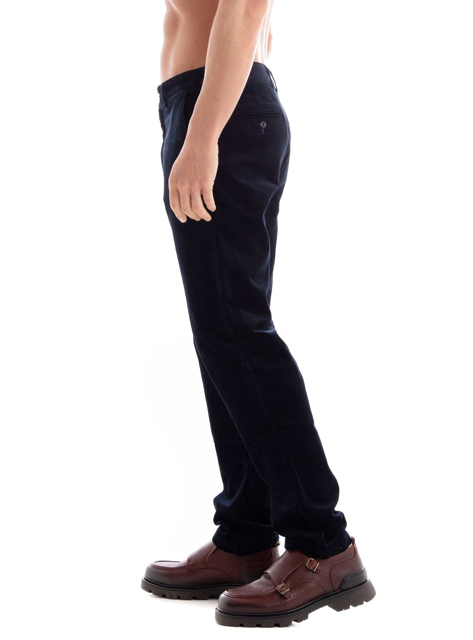 Gant Regular Fit Corduroy Pants - Navy