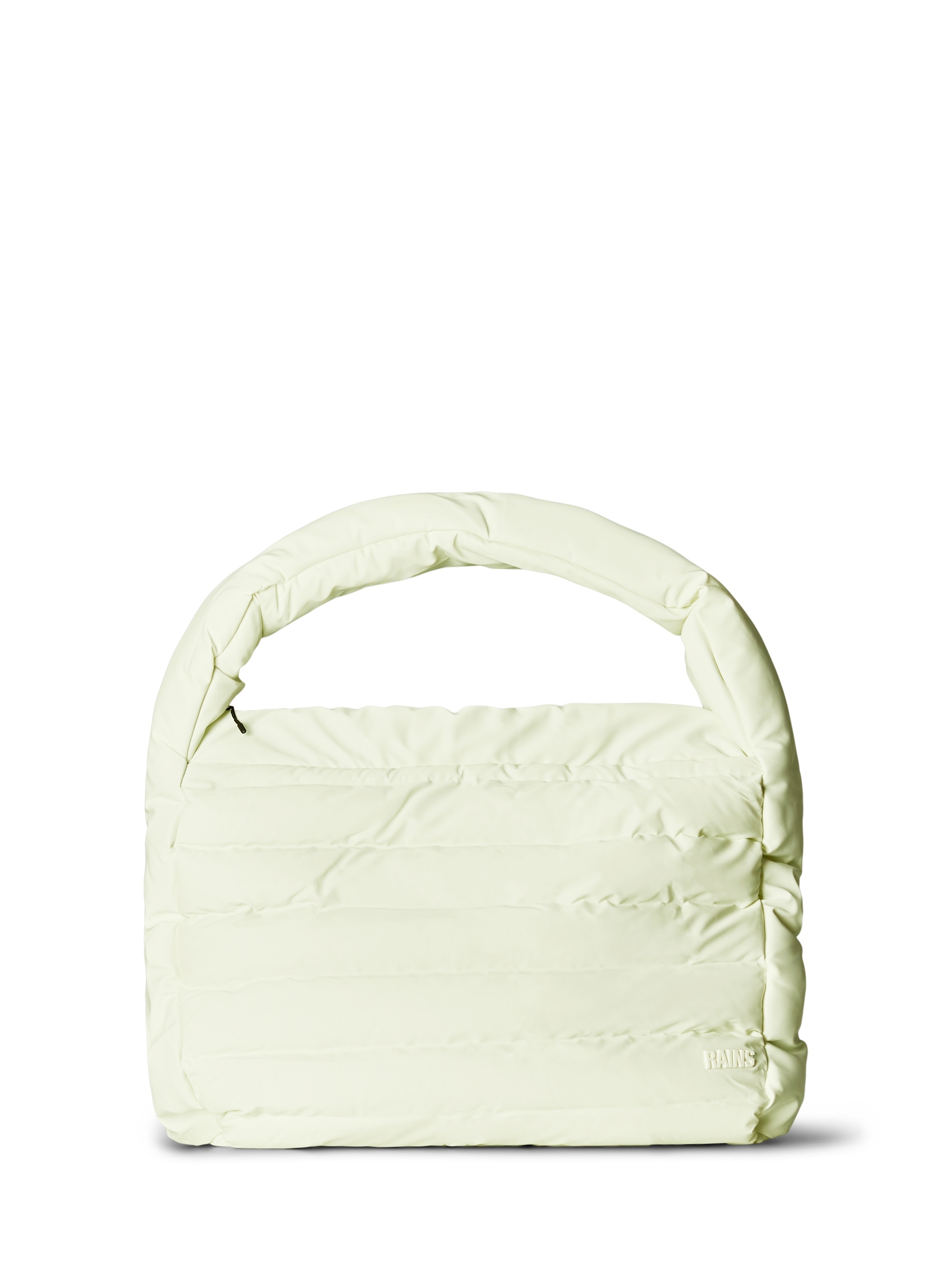 Rains Bator Puffer Tote Bag - Off White