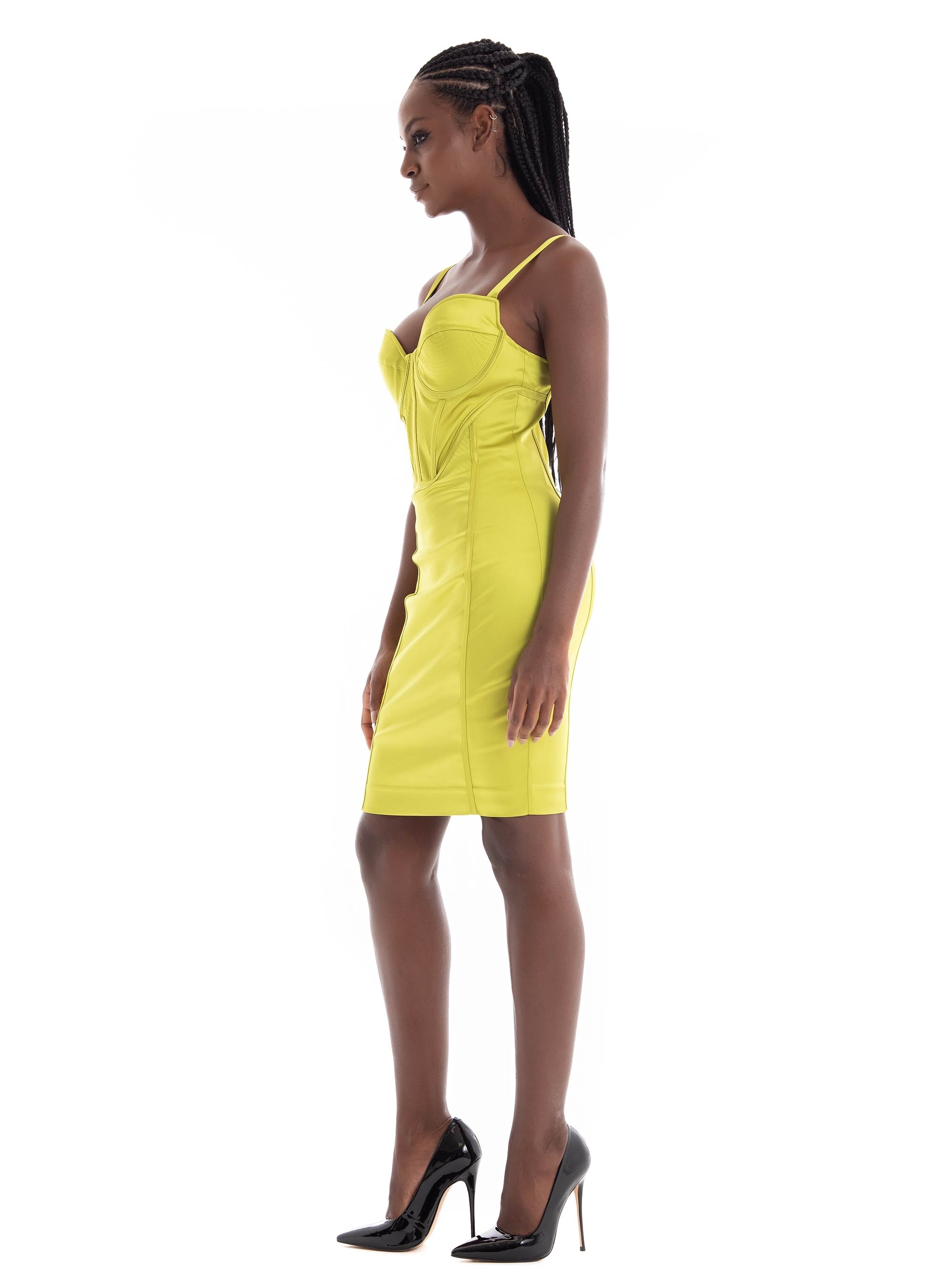 Guess Marciano Bodycon Mini Dress Foxy - Lime