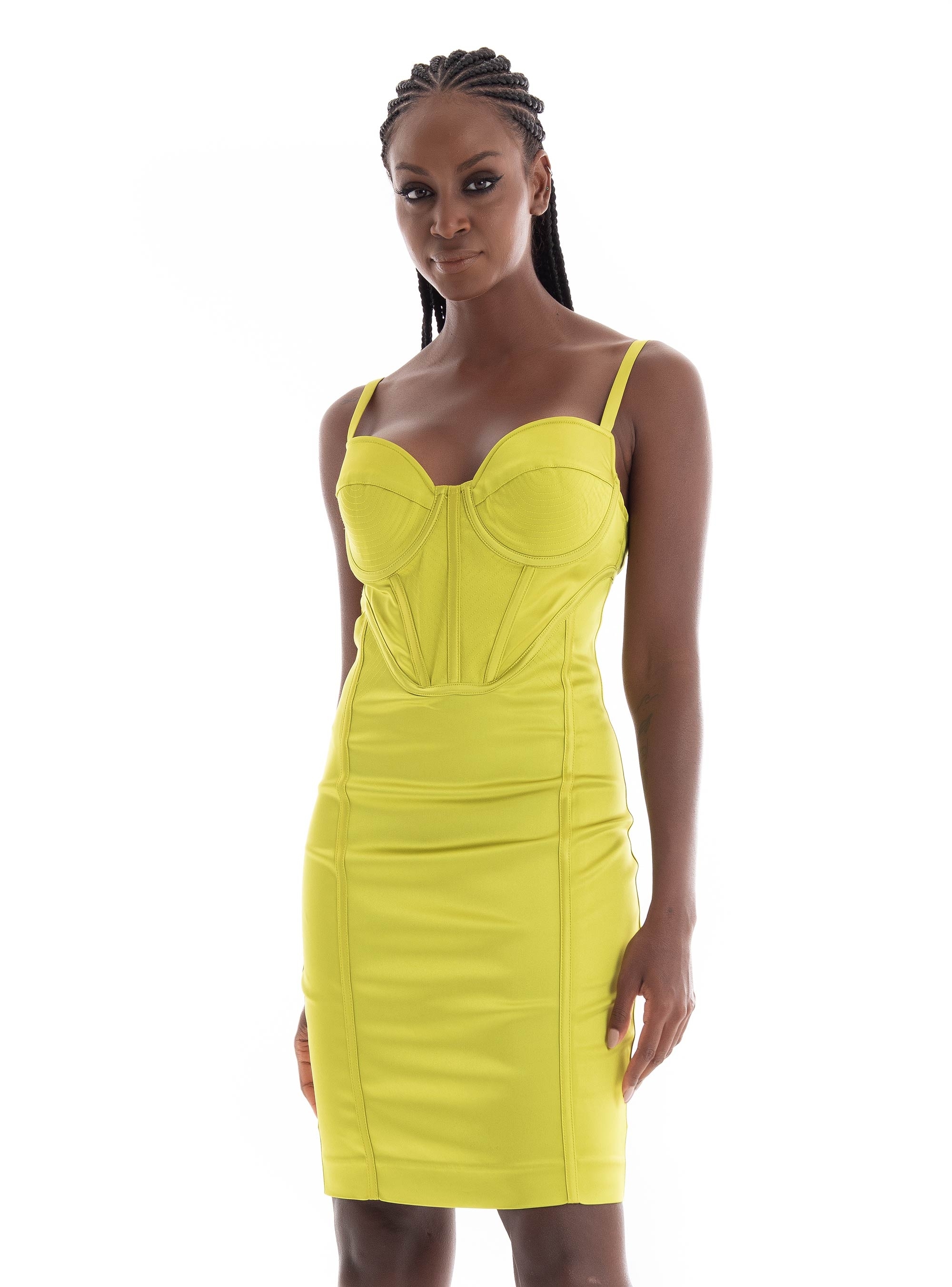 Guess Marciano Bodycon Mini Dress Foxy - Lime