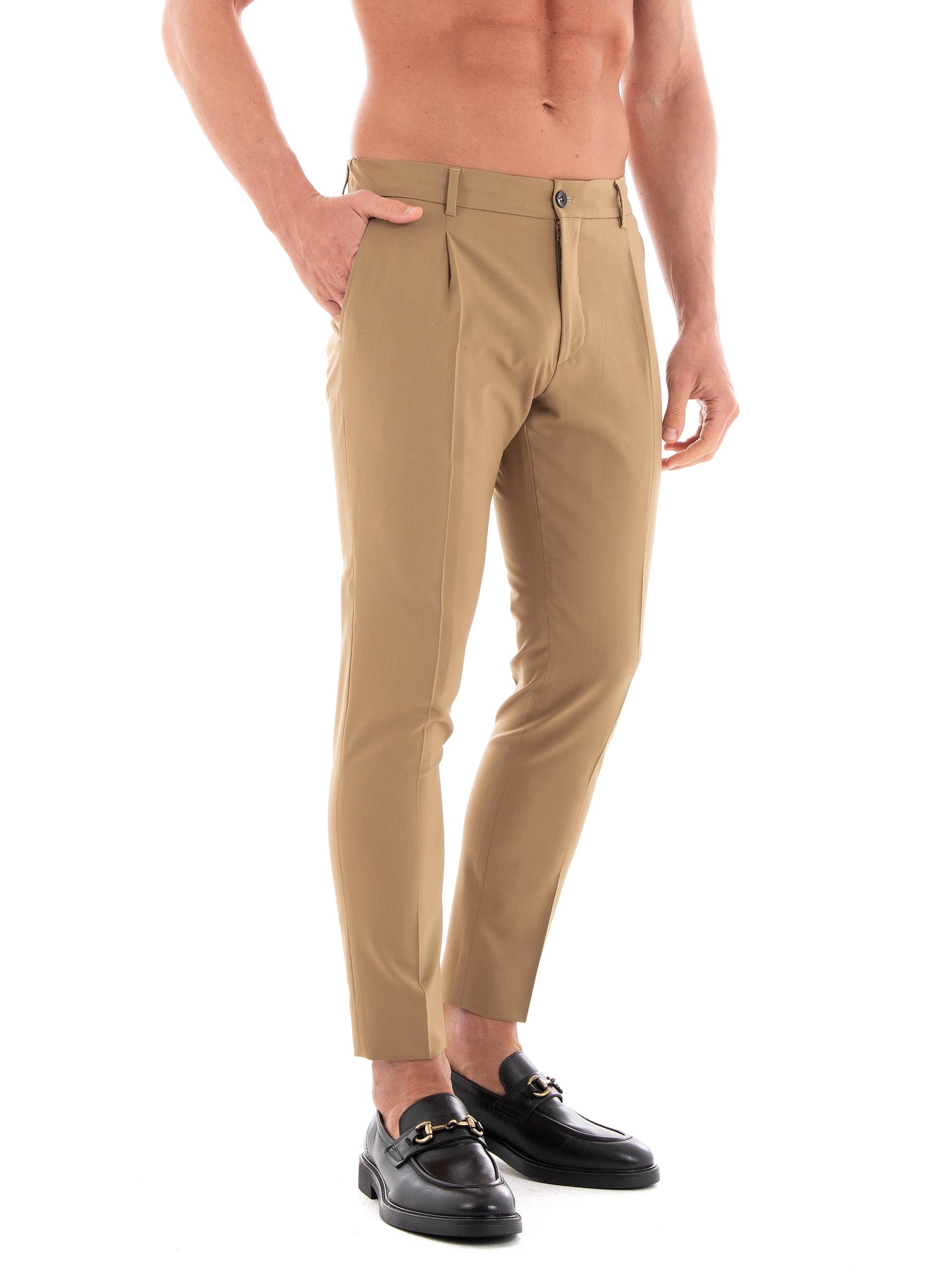 Be Able Riccardo Tapered Pants - Camel