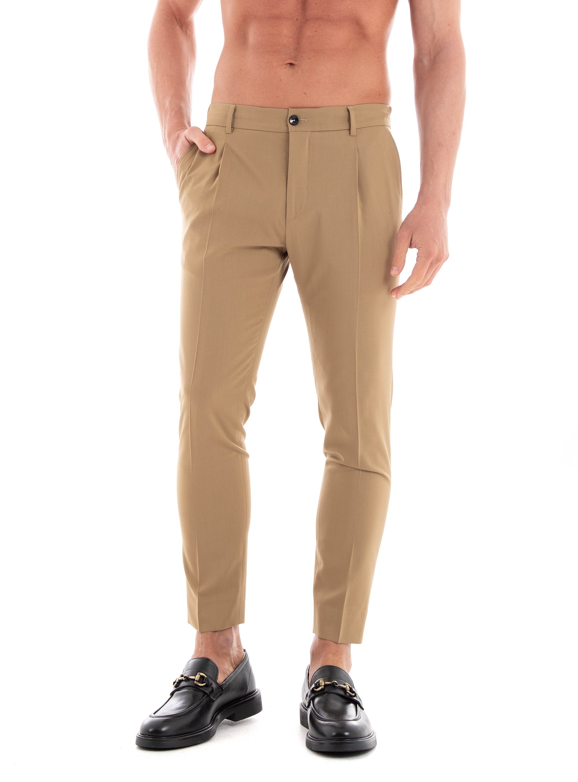 Be Able Riccardo Tapered Pants - Camel