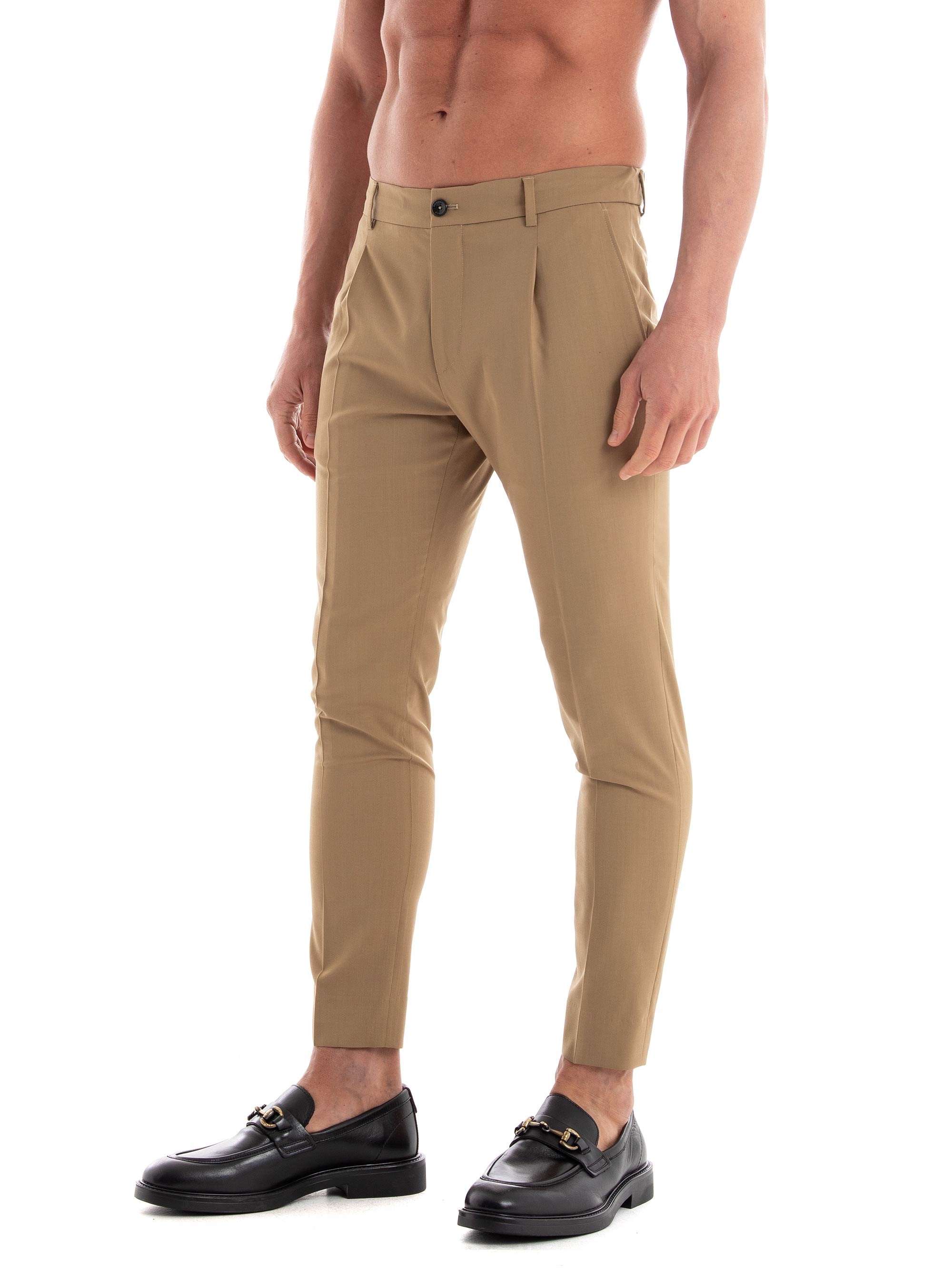 Be Able Riccardo Tapered Pants - Camel
