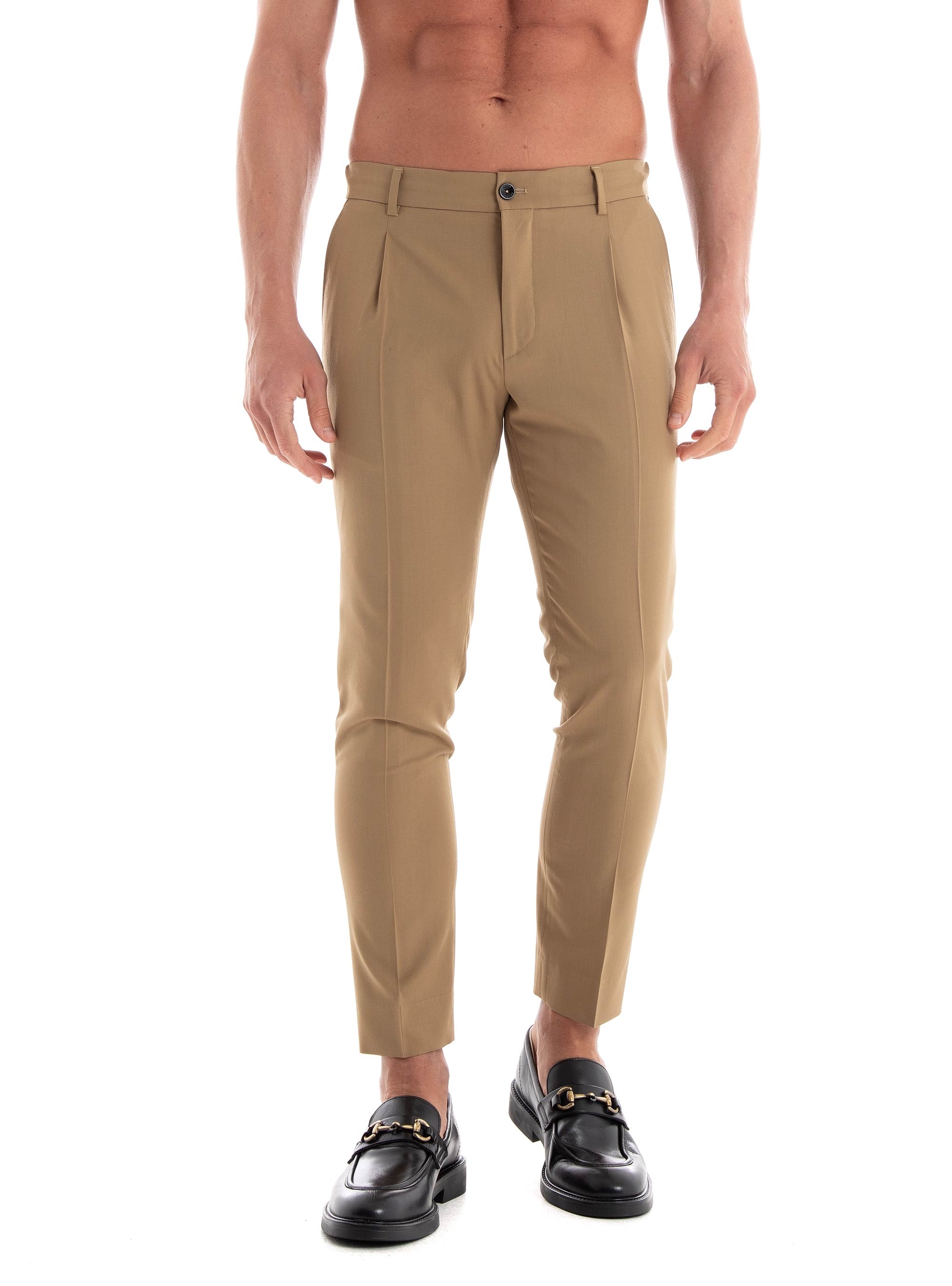 Be Able Riccardo Tapered Pants - Camel