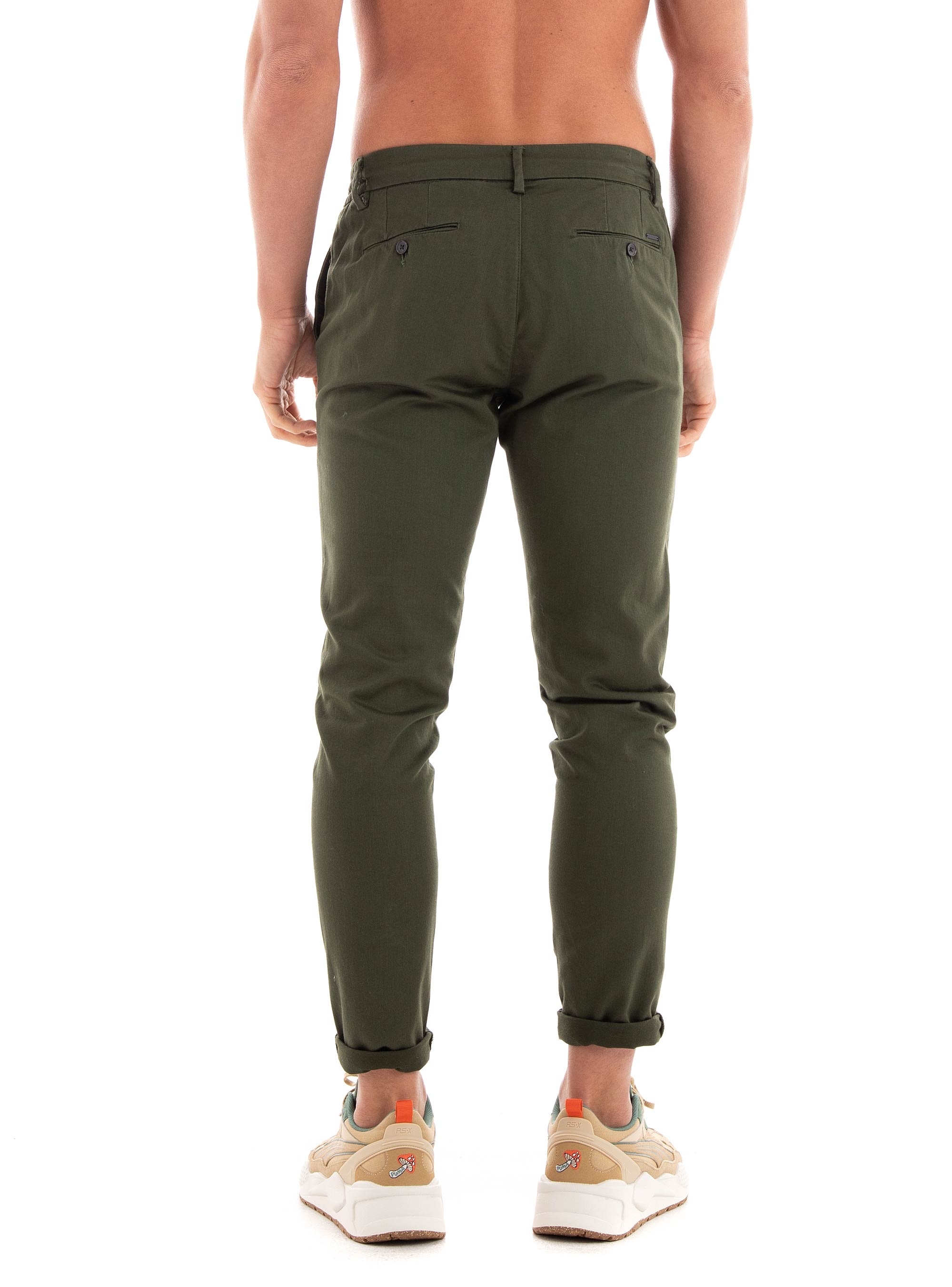 Dstrezzed Lancaster Tapered Jogger Twill Knit - Dark Olive Green