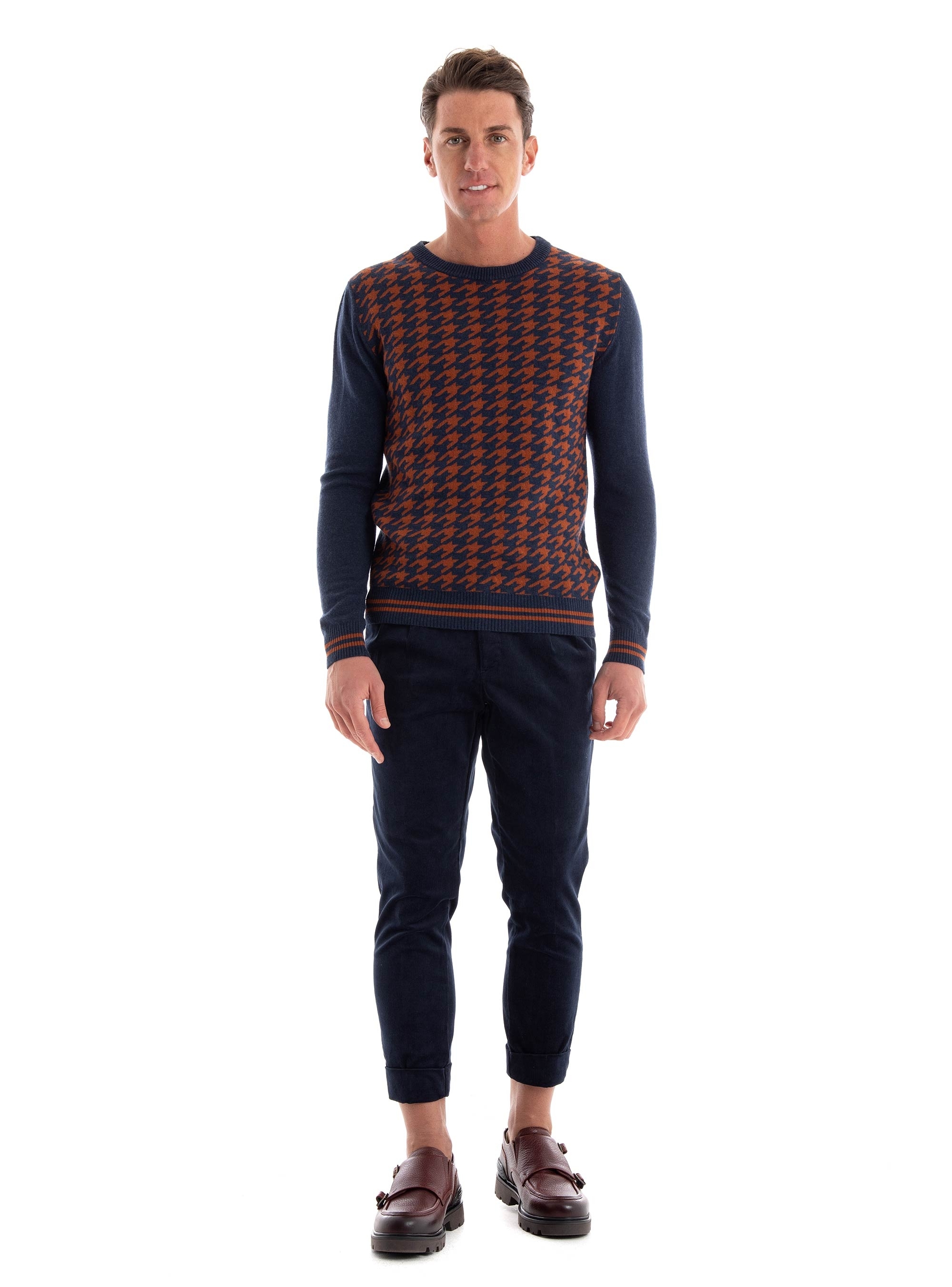 Paul Miranda Corduroy Pants - Navy