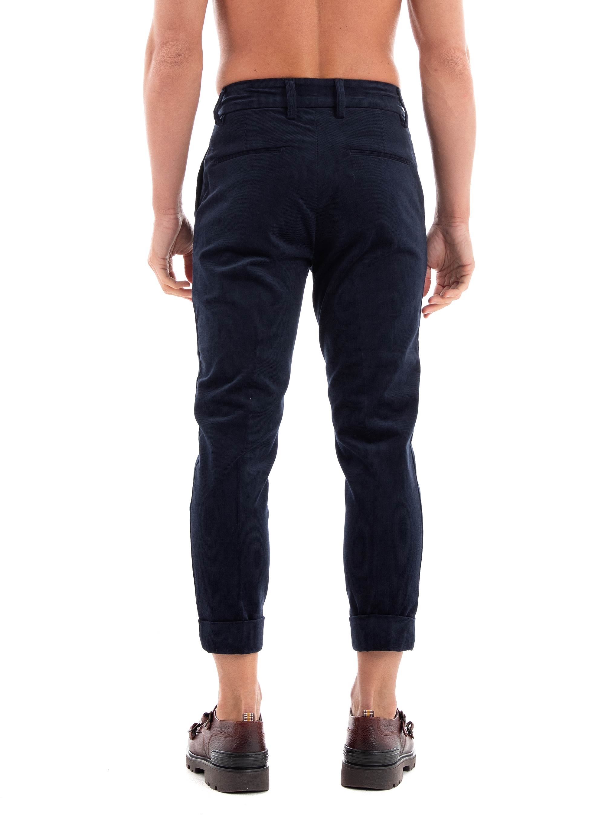 Paul Miranda Corduroy Pants - Navy