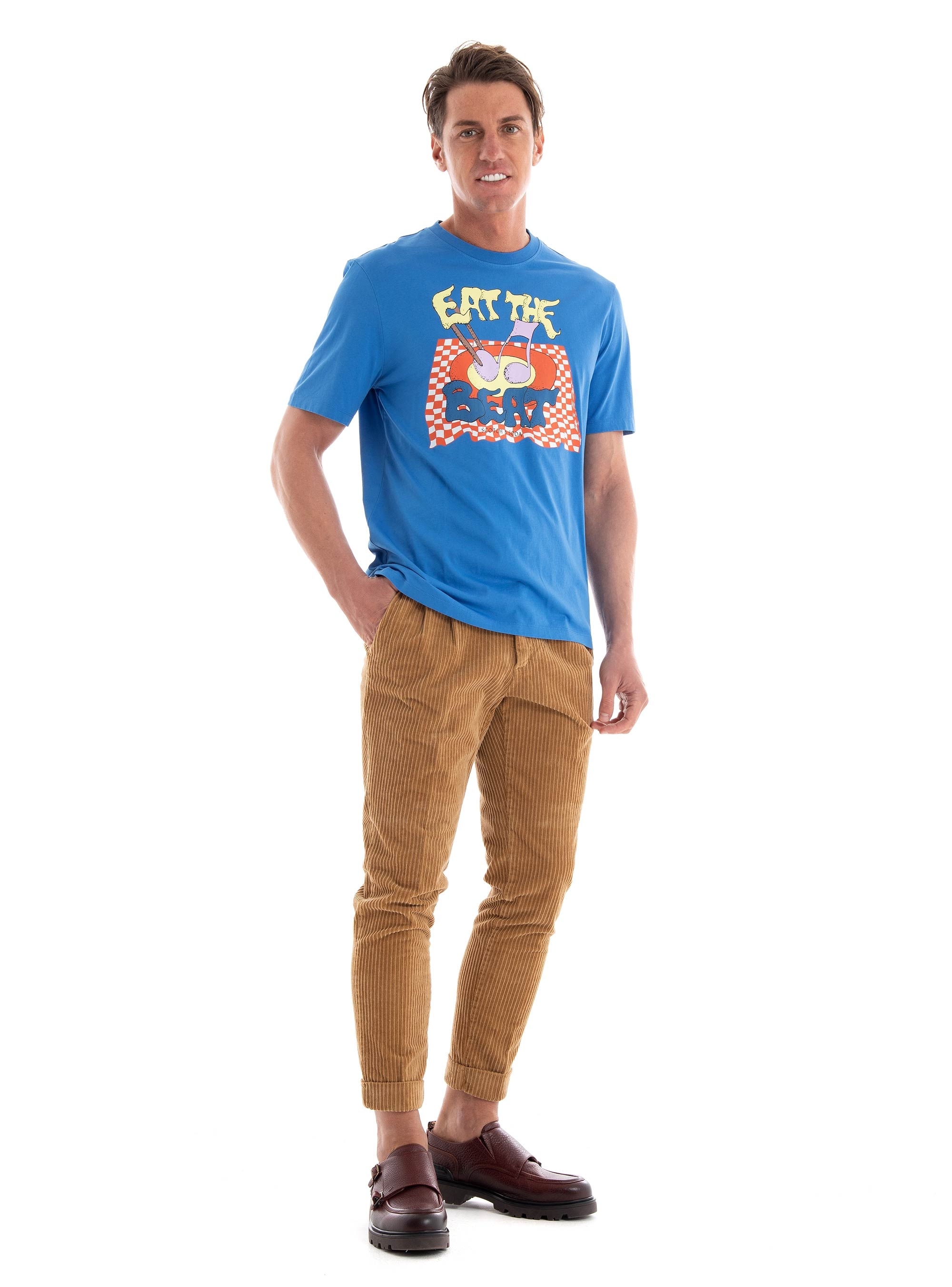 Paul Miranda Corduroy Pants - Dark Beige