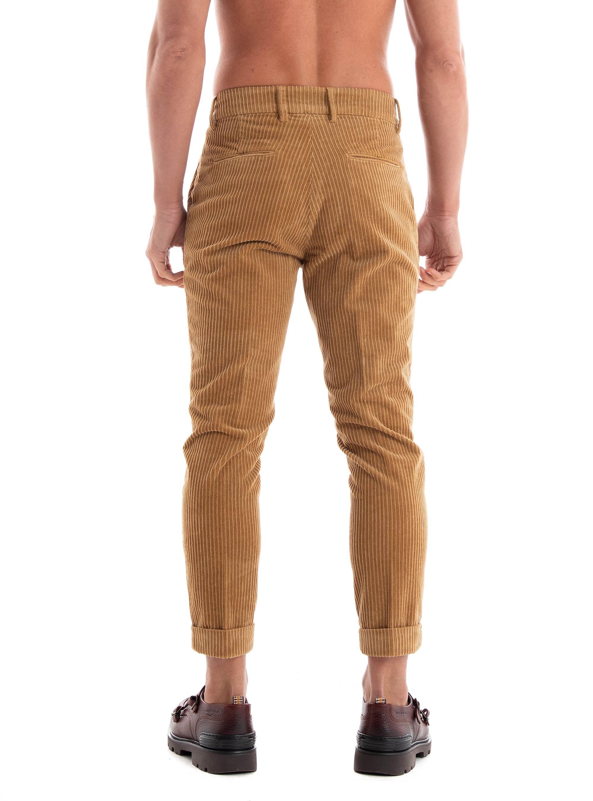 Paul Miranda Corduroy Pants - Dark Beige
