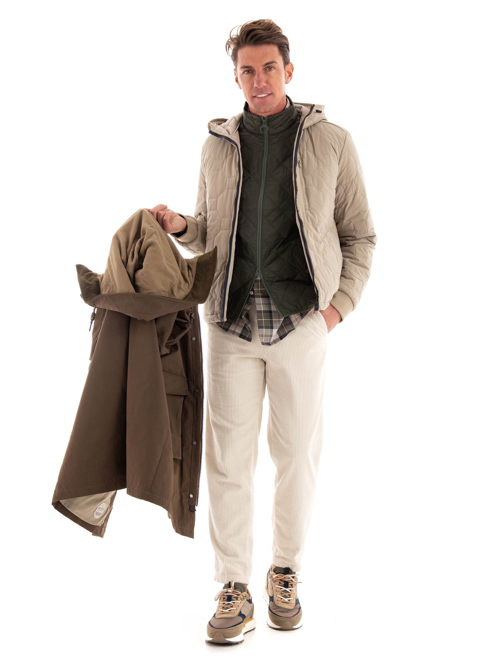 Four.ten Corduroy Pants - Off White