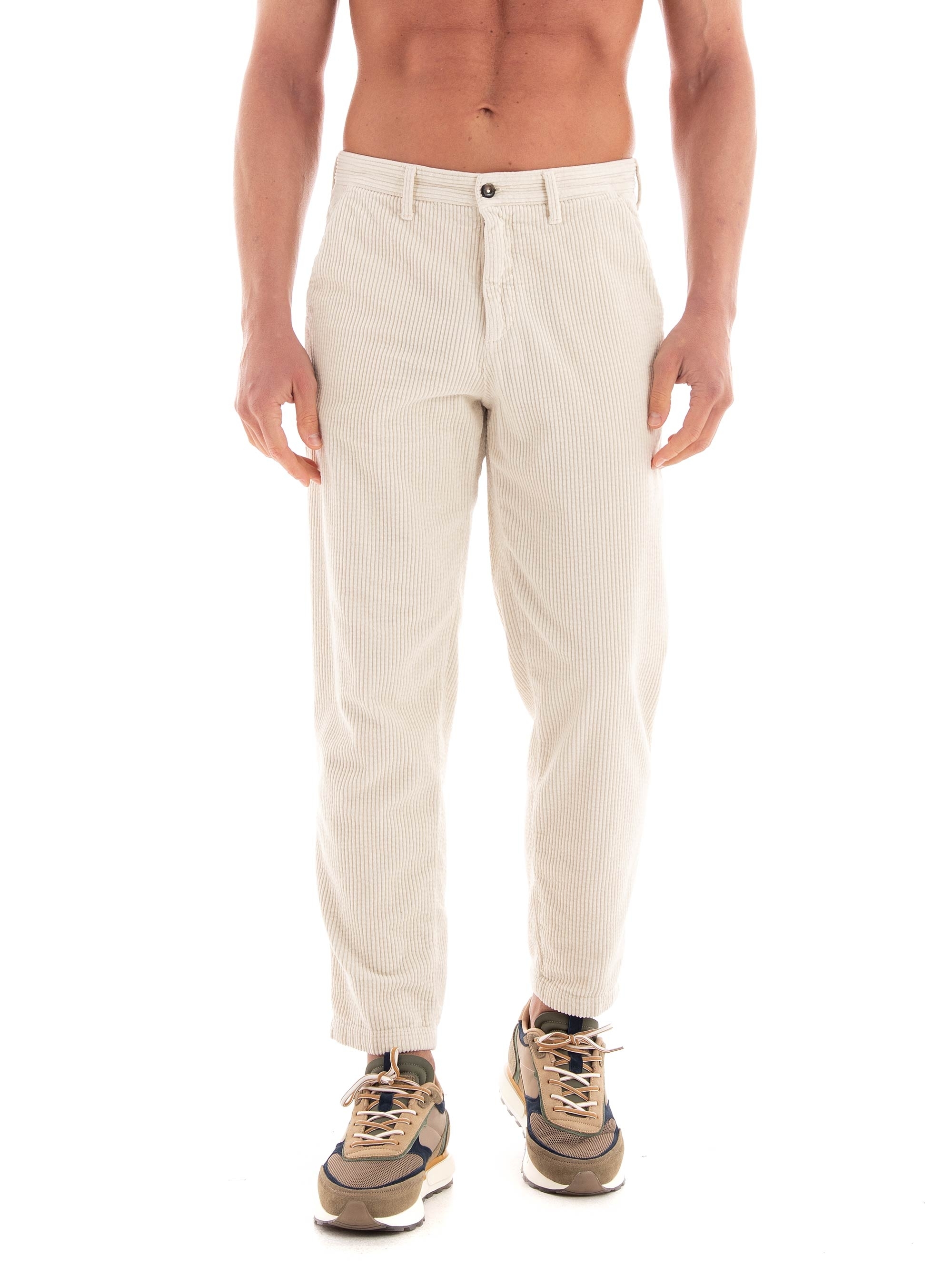 Four.ten Corduroy Pants - Off White
