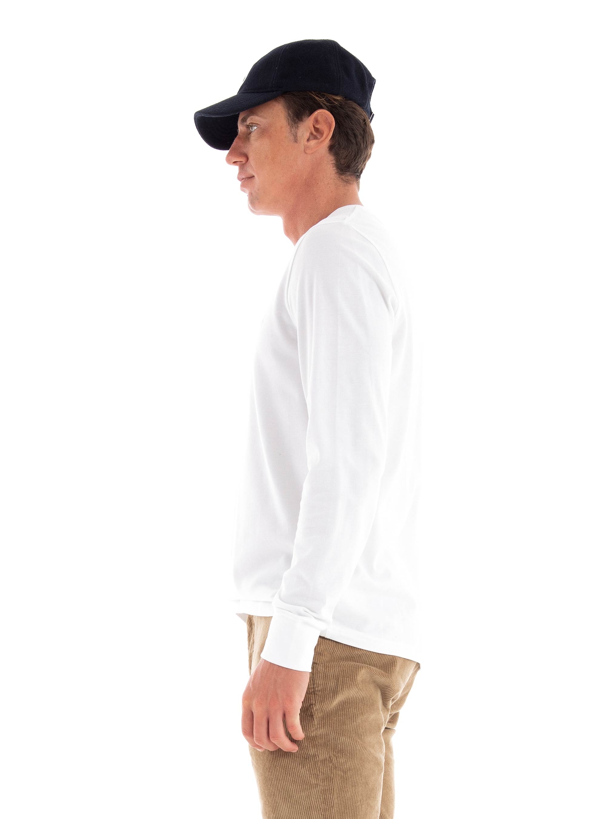 Gant Slim Fit Pique Blouse - White