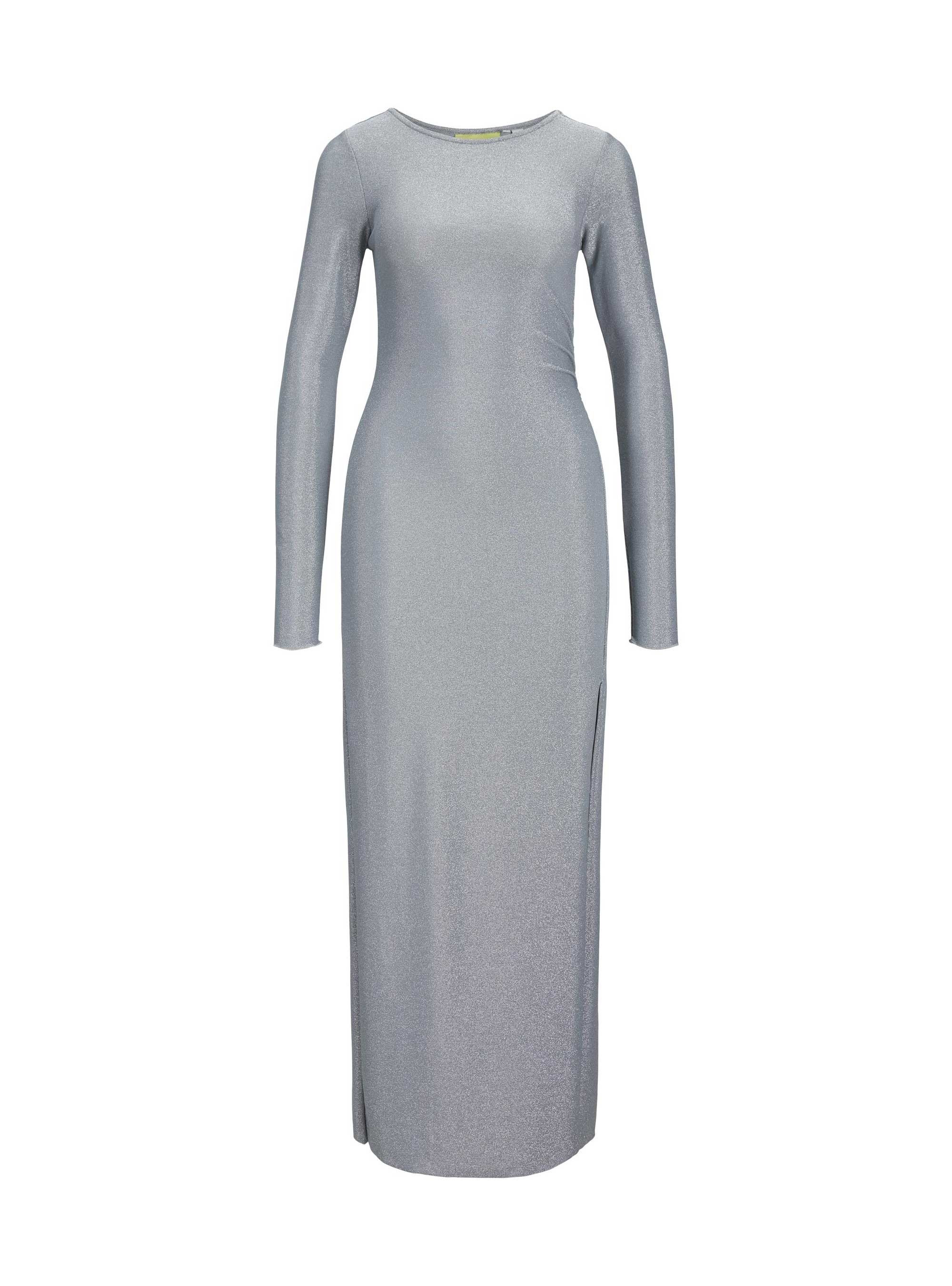 JJXX Zia Glitter Ankle Dress - Silver