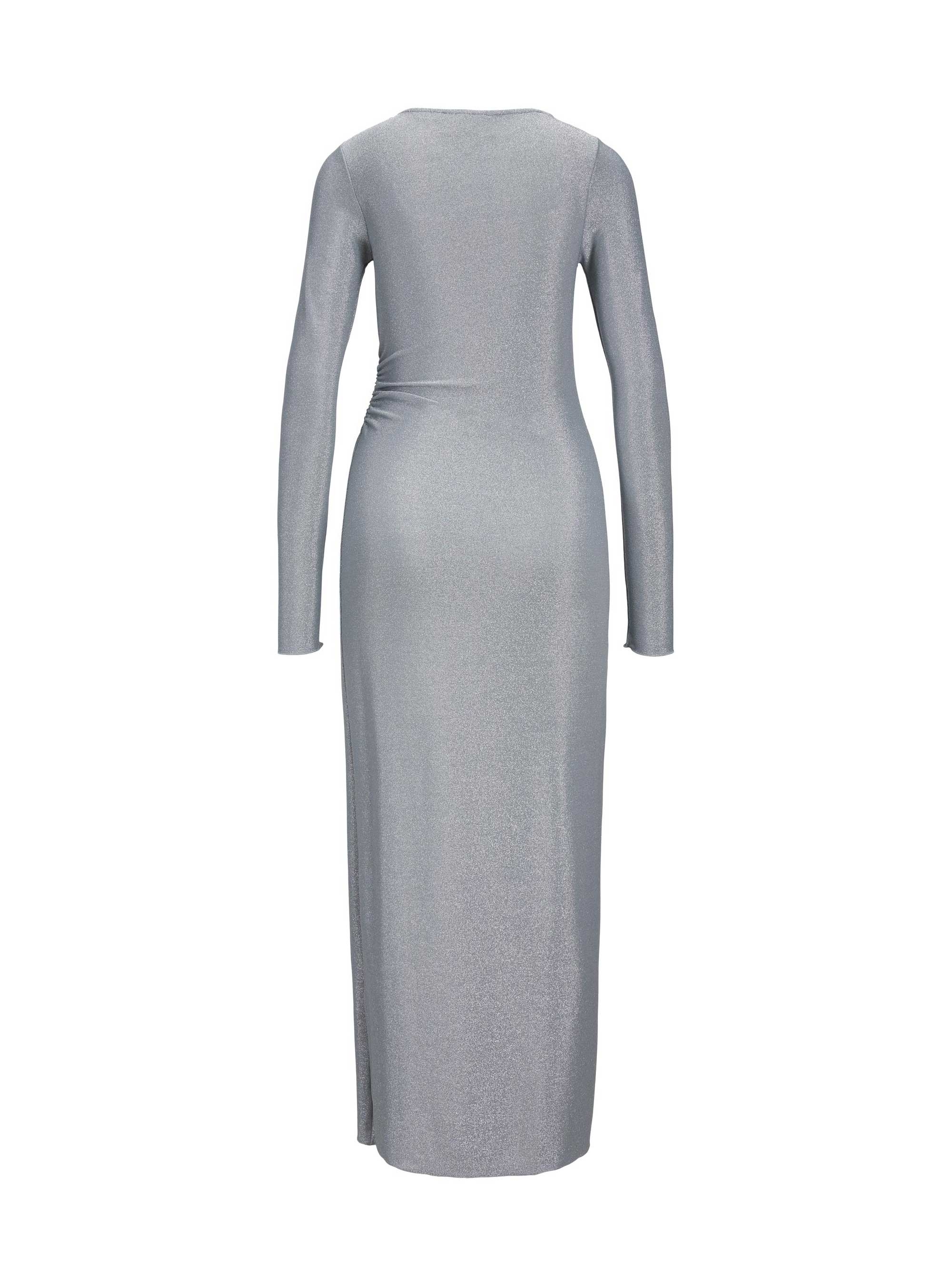 JJXX Zia Glitter Ankle Dress - Silver