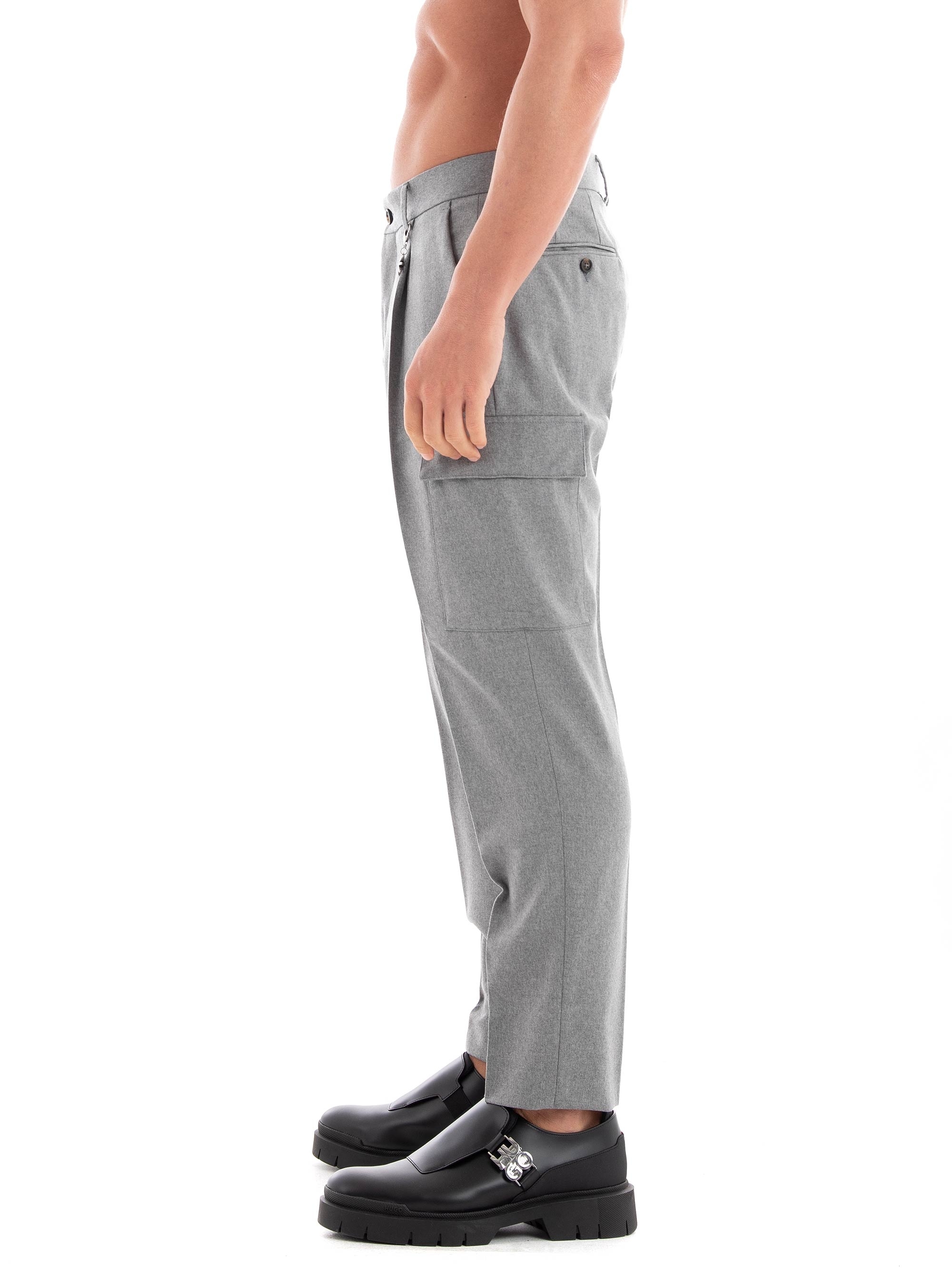 Manuel Ritz Pants - Dark Grey