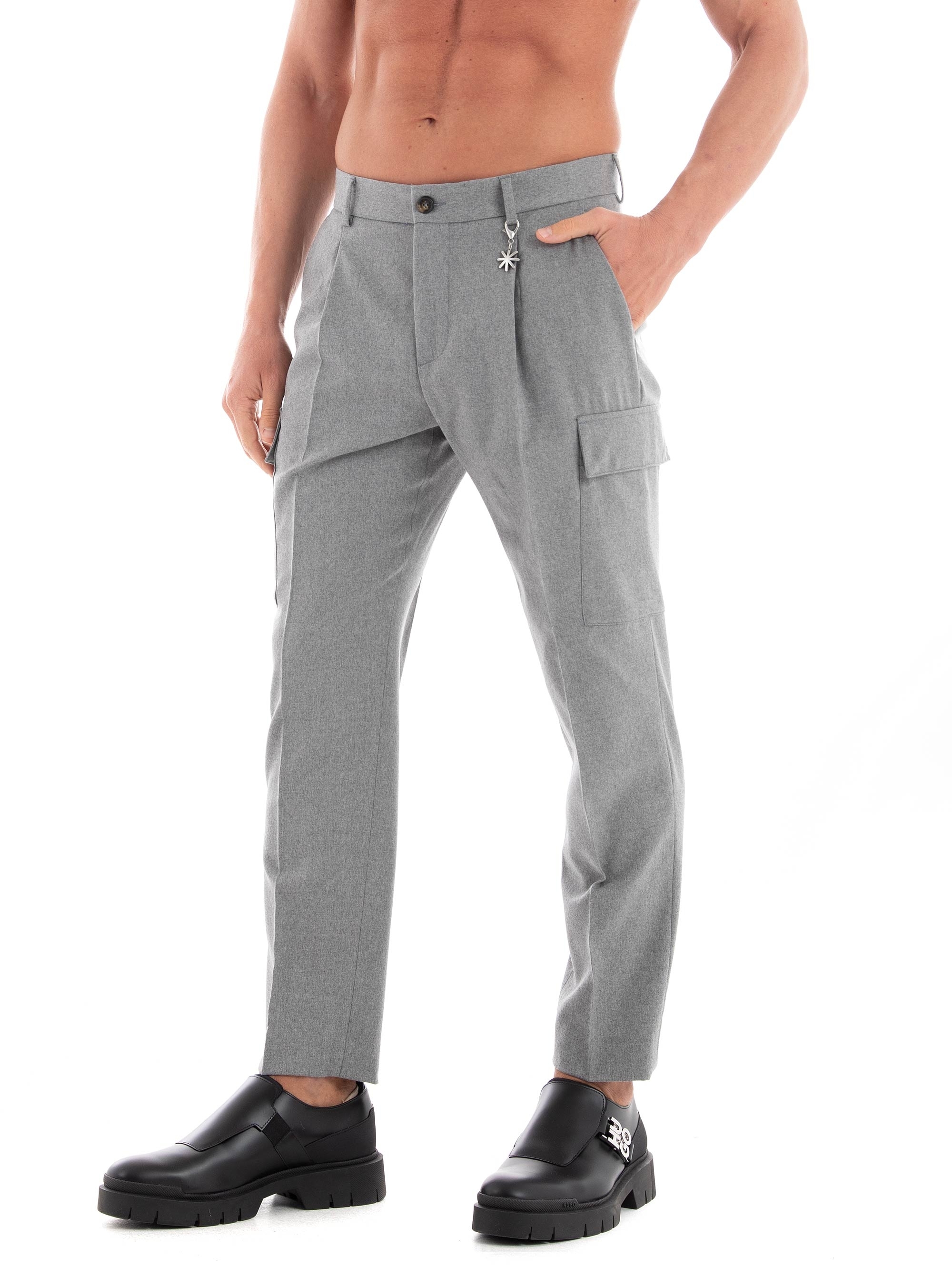 Manuel Ritz Pants - Dark Grey