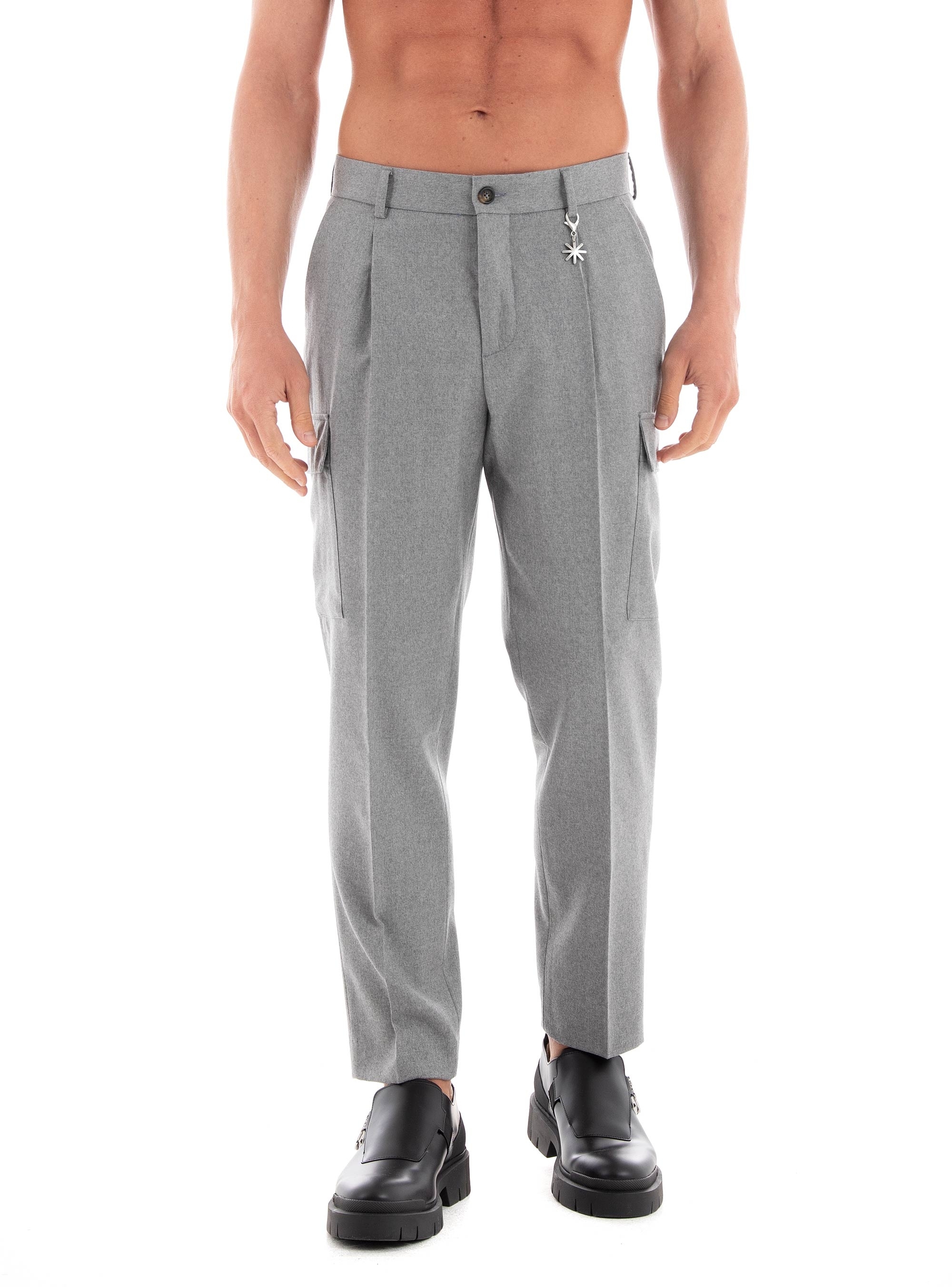 Manuel Ritz Pants - Dark Grey