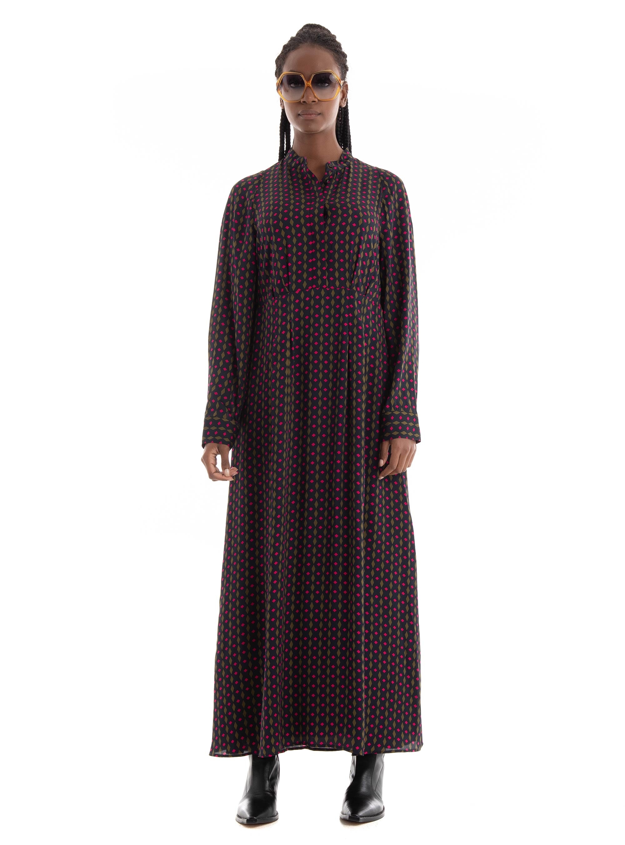 Marc O Polo Maxi Relaxed Dress - Multi Colors