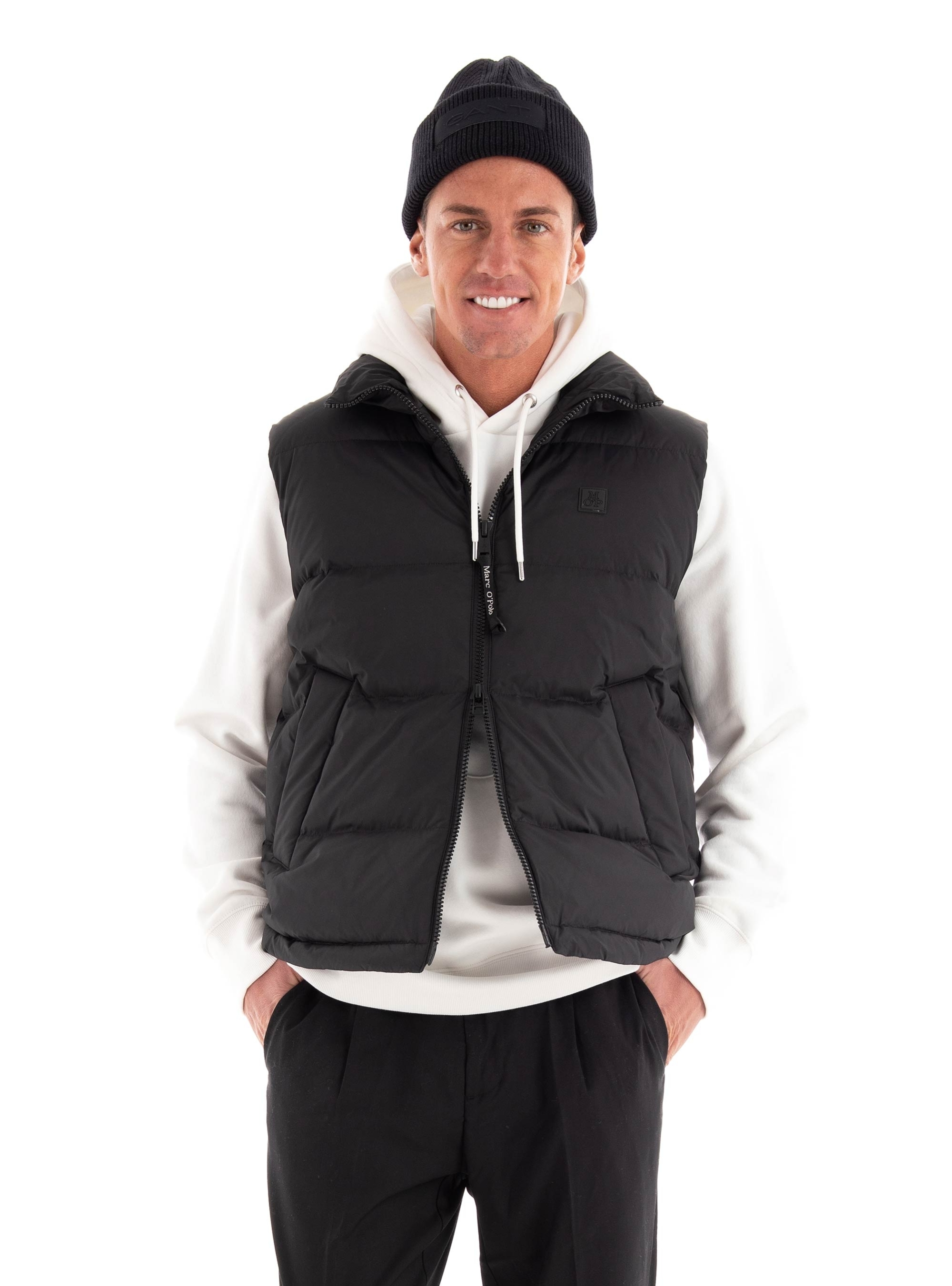 Marc O Polo Down Waistcoat - Black