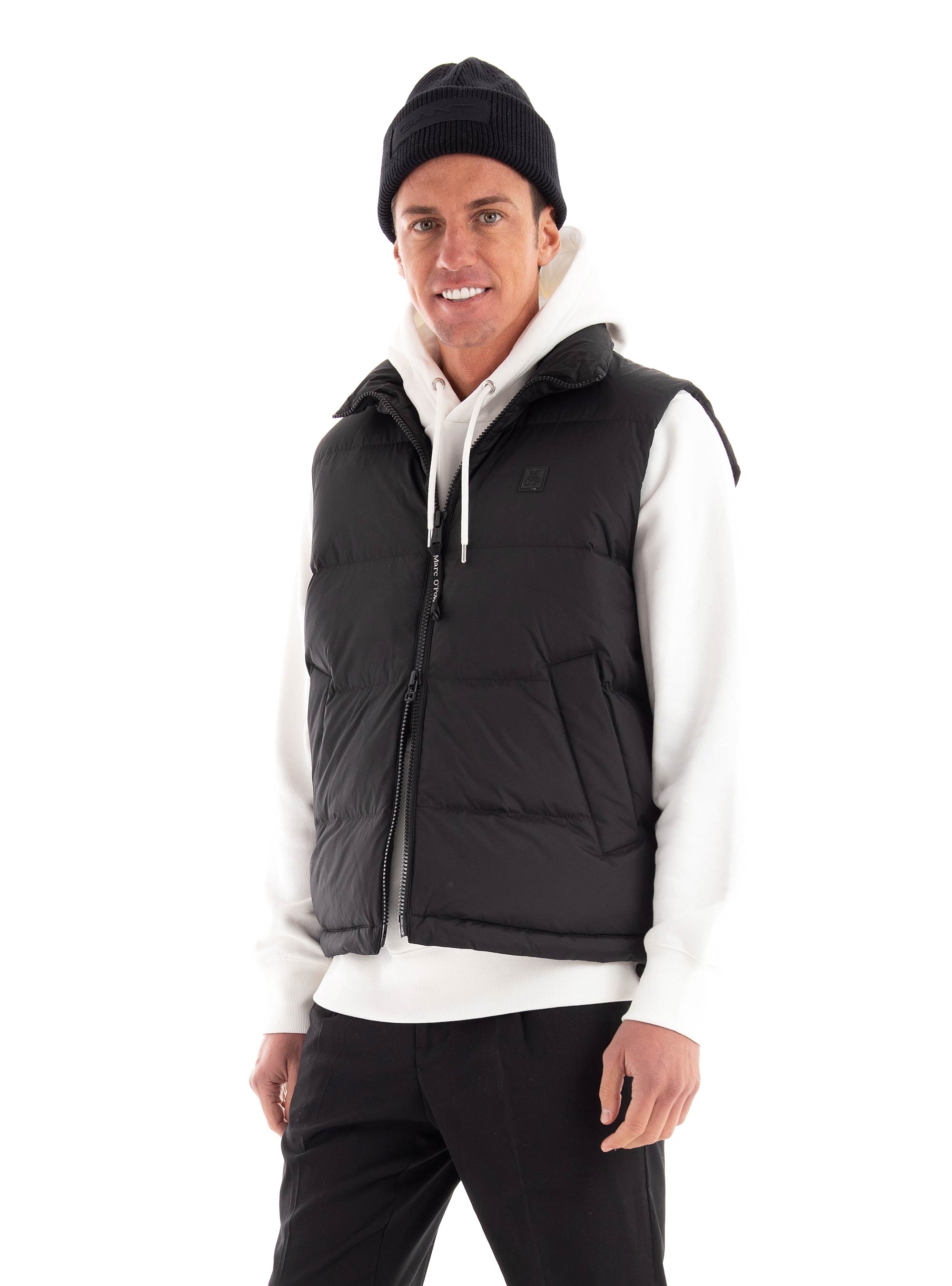 Marc O Polo Down Waistcoat - Black