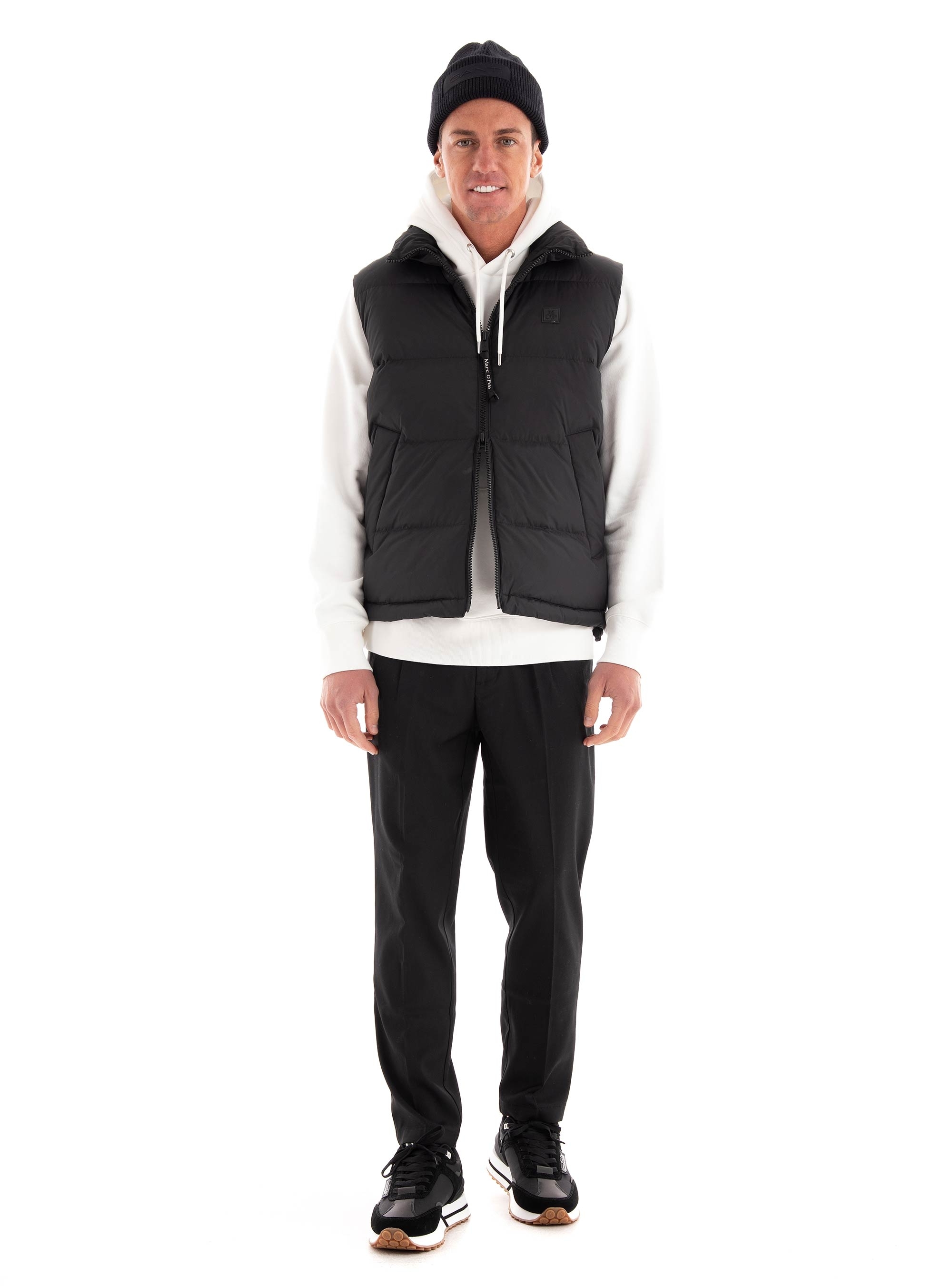 Marc O Polo Down Waistcoat - Black