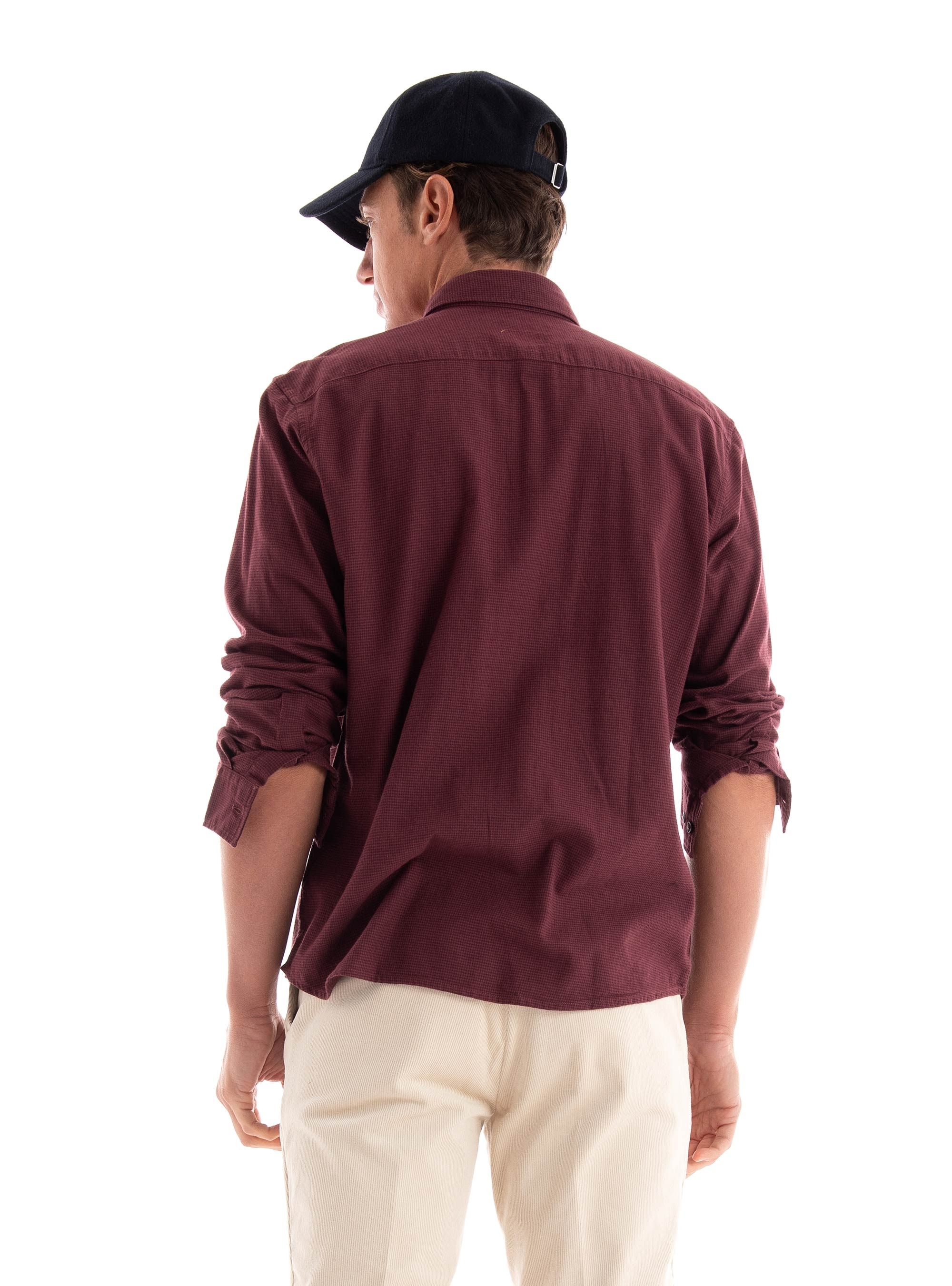 Marc O Polo Regular Fit Shirt - Bordeaux