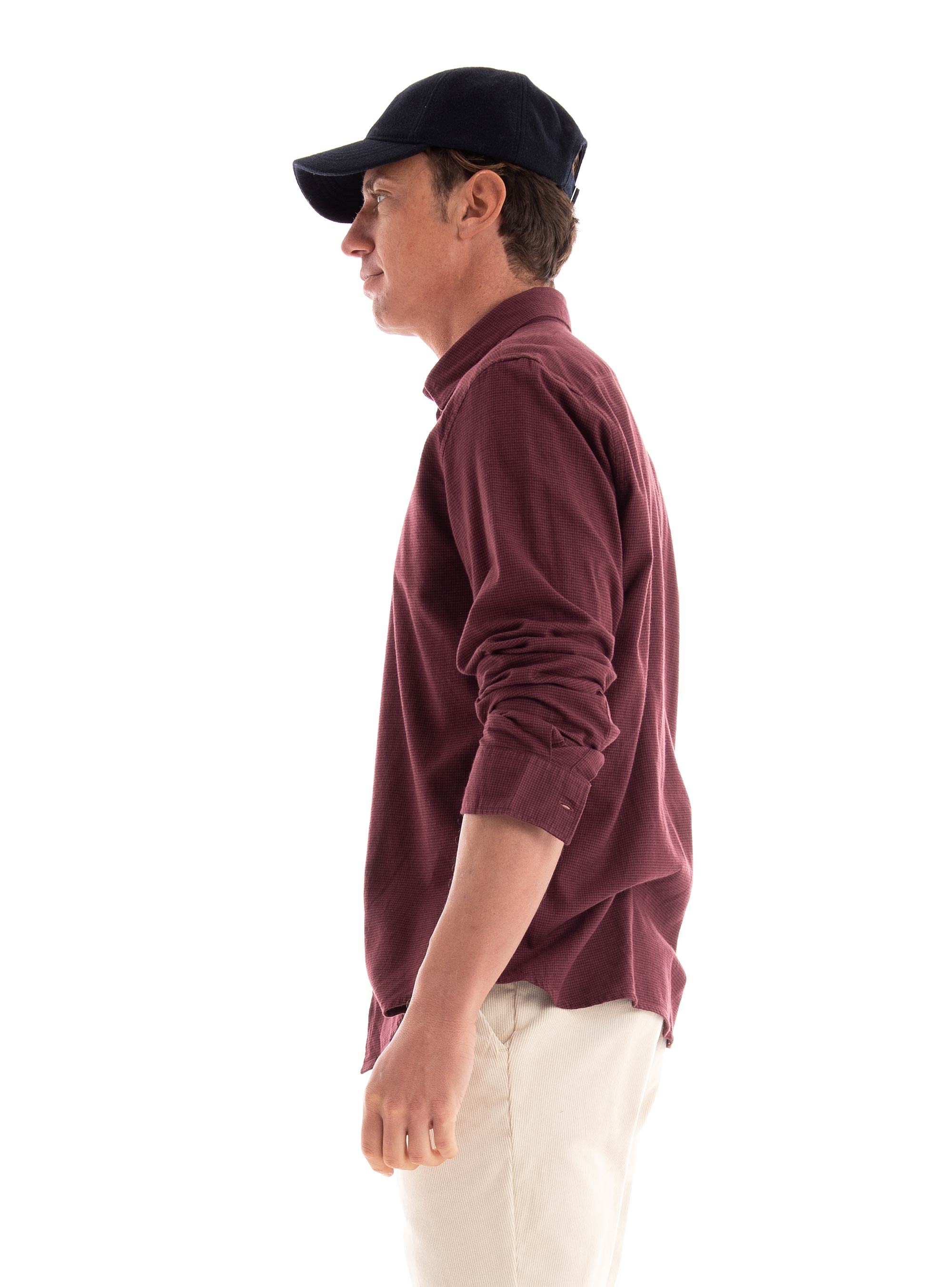 Marc O Polo Regular Fit Shirt - Bordeaux