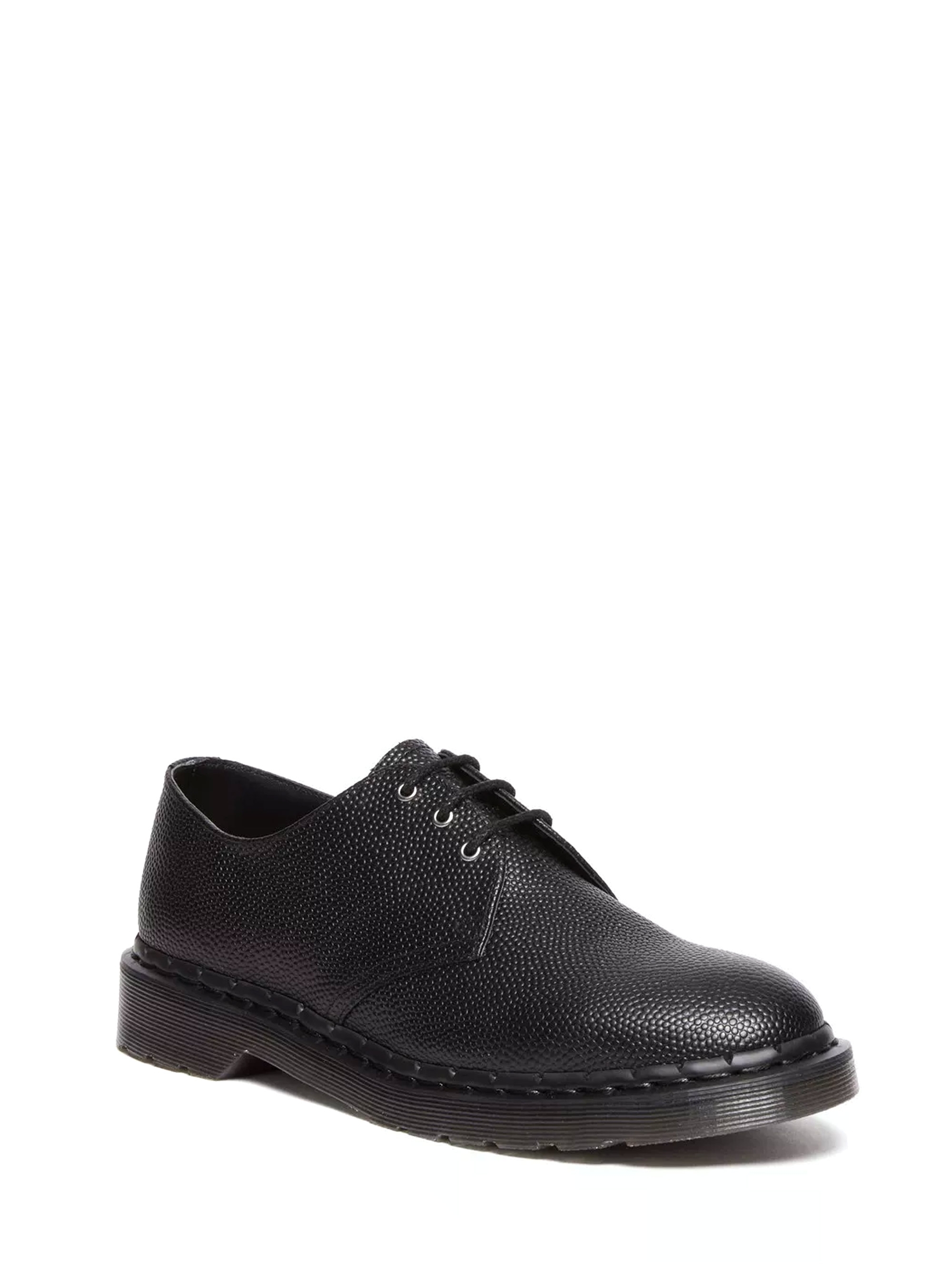 Dr Martens 1461 Atlas Pebble Grain Shoes - Black